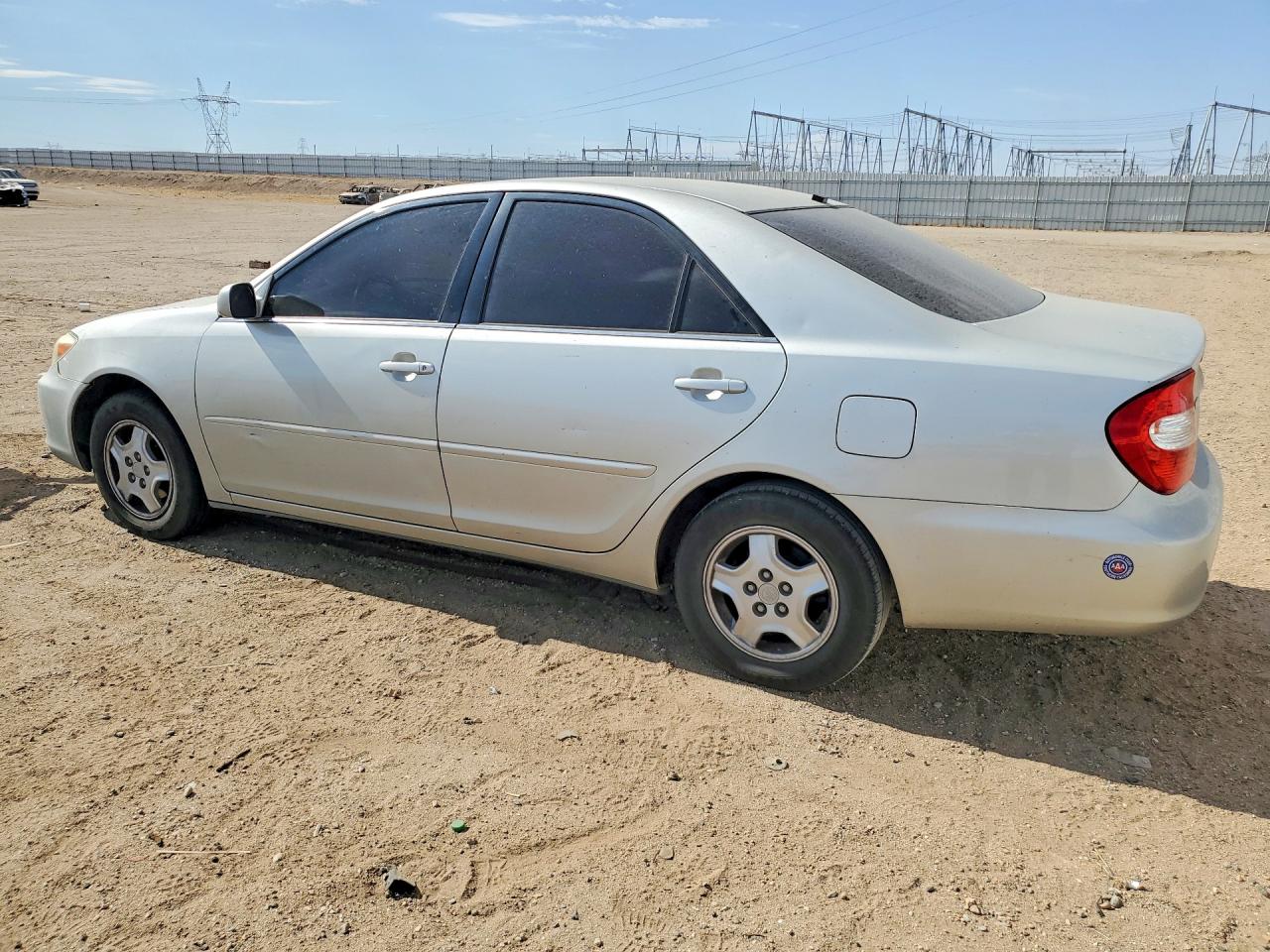2003 Toyota Camry Le V6 Silver vin: 4T1BF32K13U050972