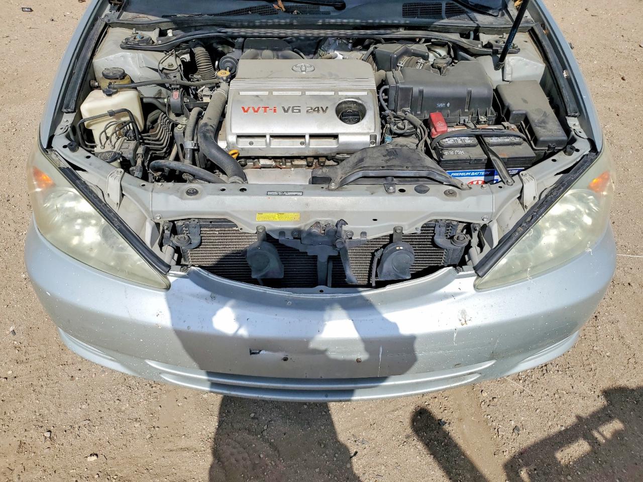 2003 Toyota Camry Le V6 Silver vin: 4T1BF32K13U050972