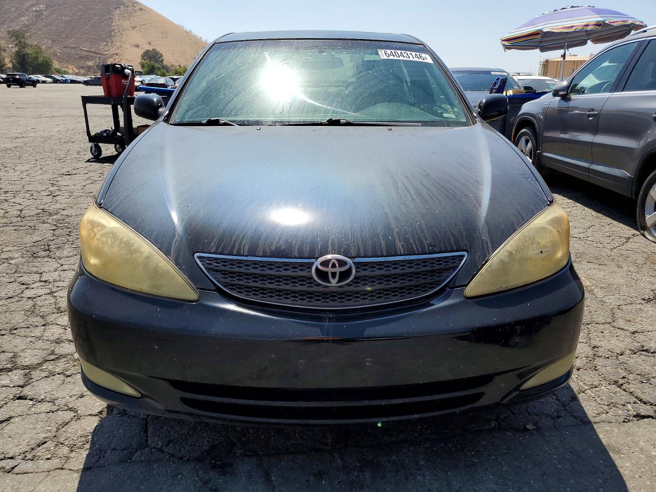 2003 Toyota Camry Se V6 Black vin: 4T1BF32K13U057792
