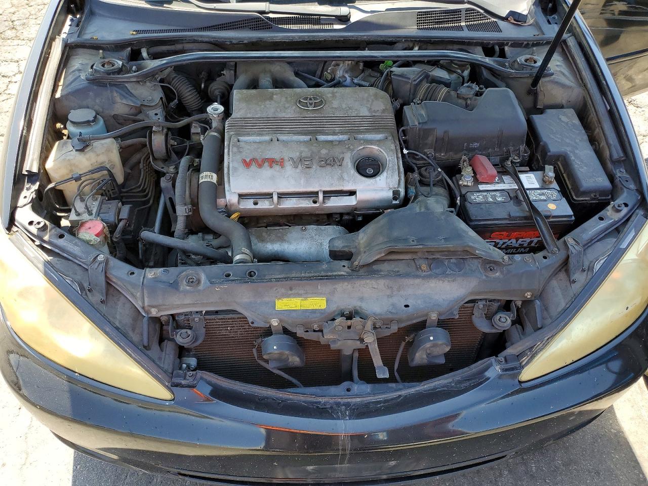 2003 Toyota Camry Se V6 Black vin: 4T1BF32K13U057792