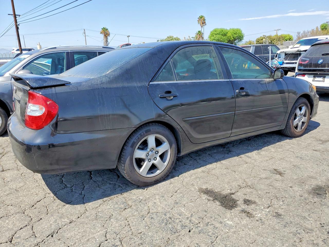 2003 Toyota Camry Se V6 Black vin: 4T1BF32K13U057792