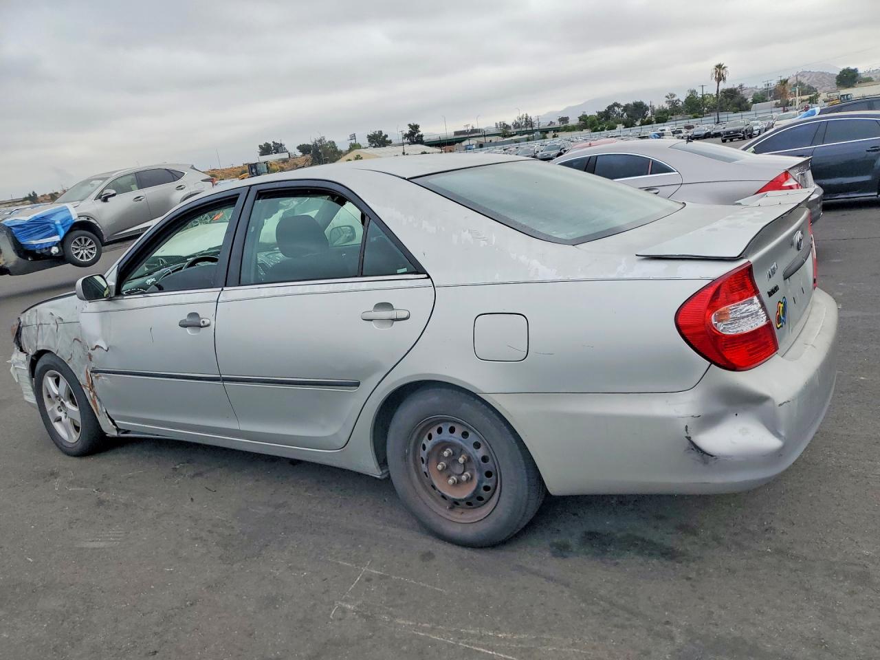 2003 Toyota Camry Se V6 Silver vin: 4T1BF32K13U550002