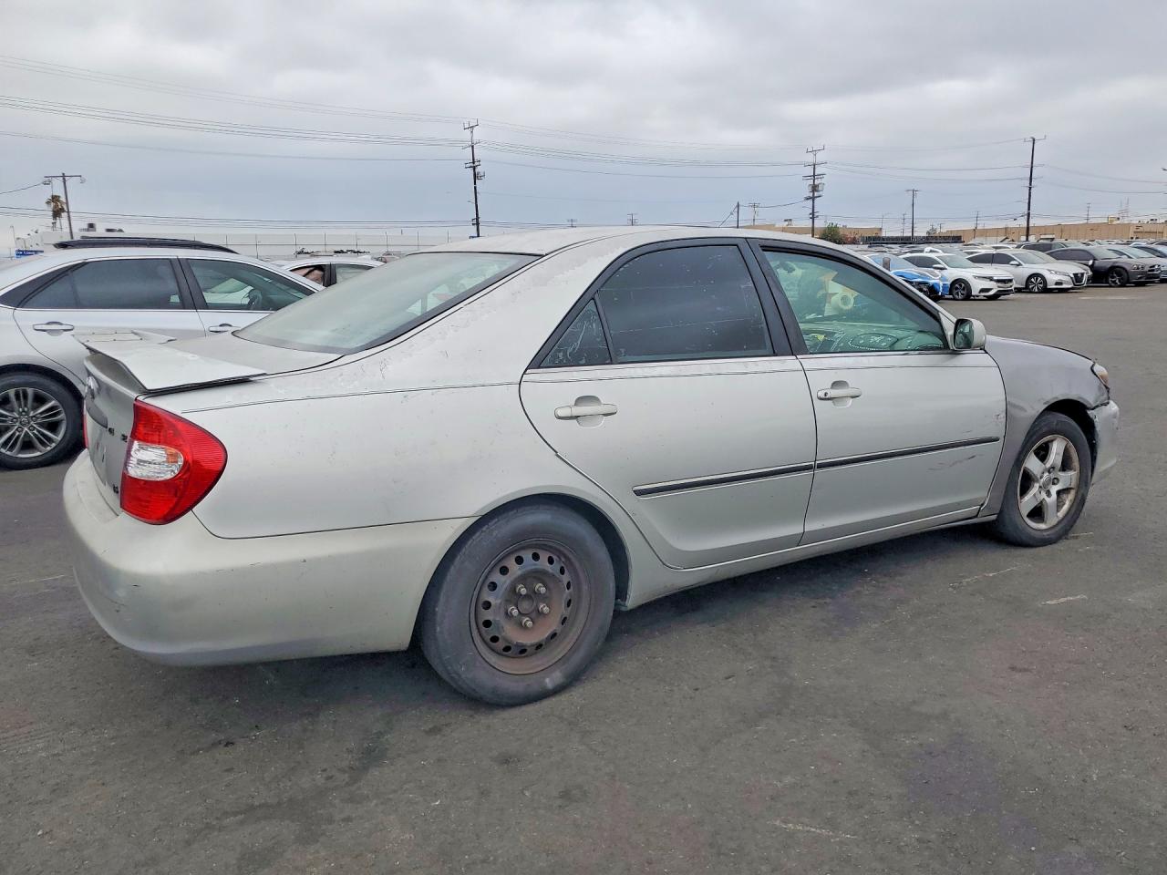 2003 Toyota Camry Se V6 Silver vin: 4T1BF32K13U550002