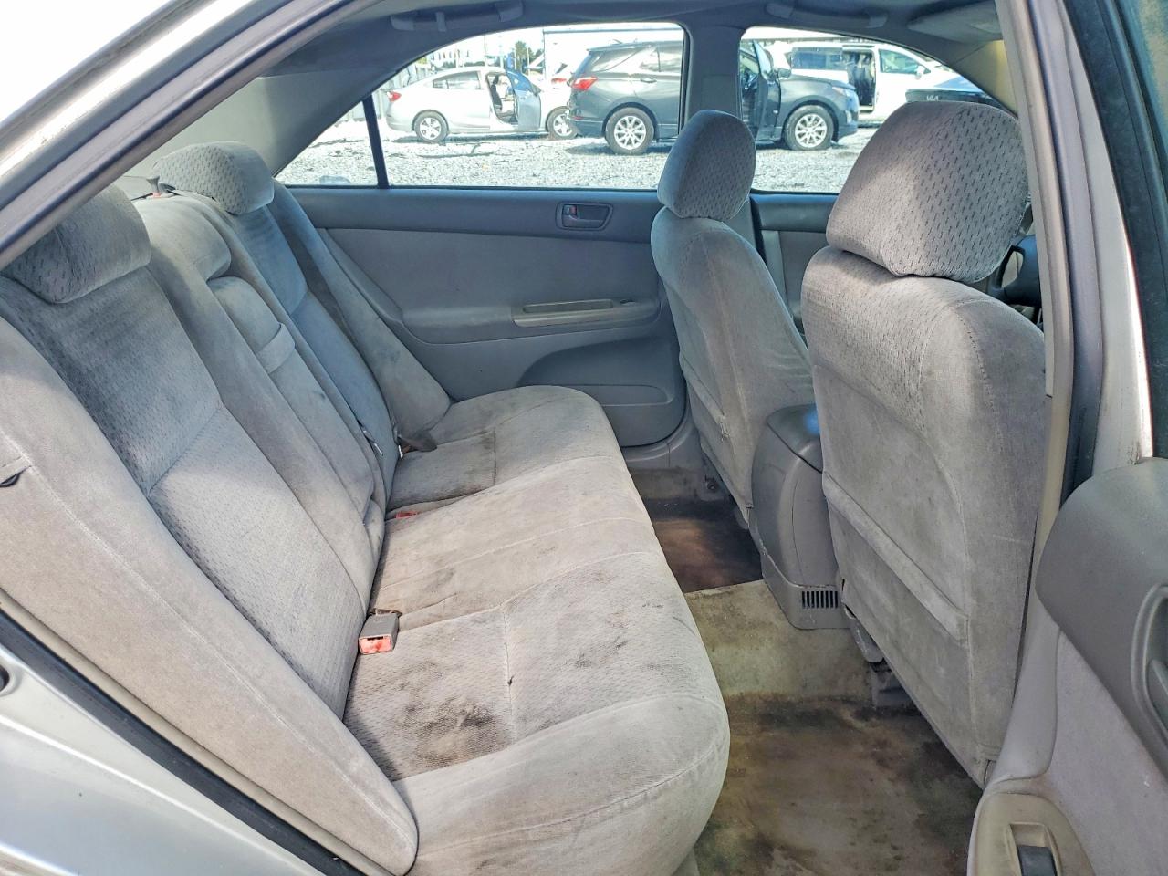2003 Toyota Camry Le V6 Silver vin: 4T1BF32K13U556799