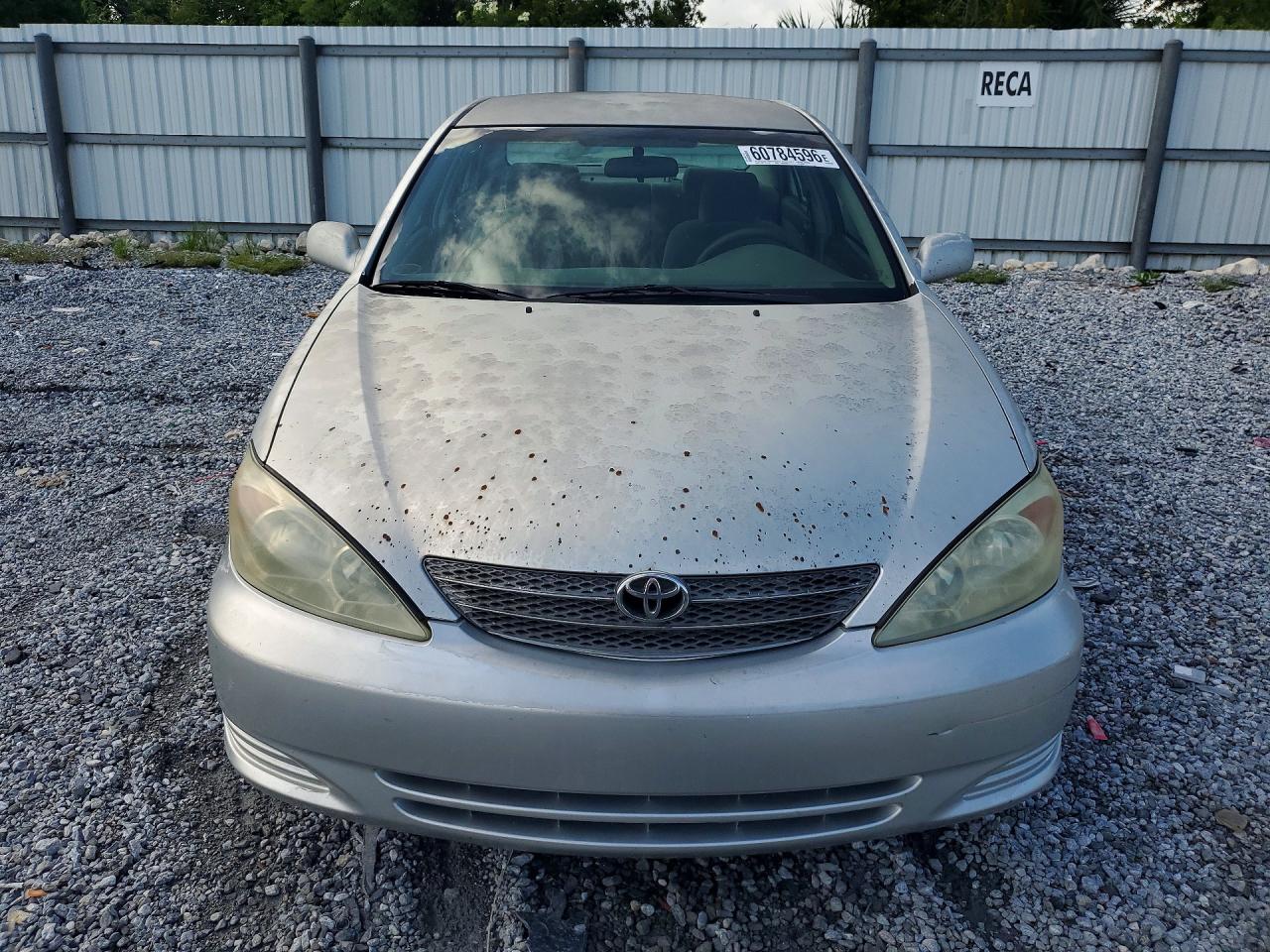 2003 Toyota Camry Le V6 Silver vin: 4T1BF32K13U556799