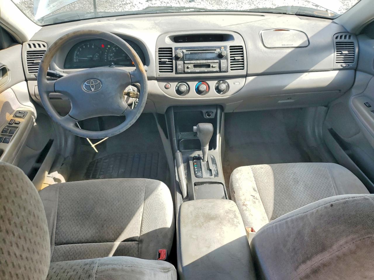 2003 Toyota Camry Le V6 Silver vin: 4T1BF32K13U556799