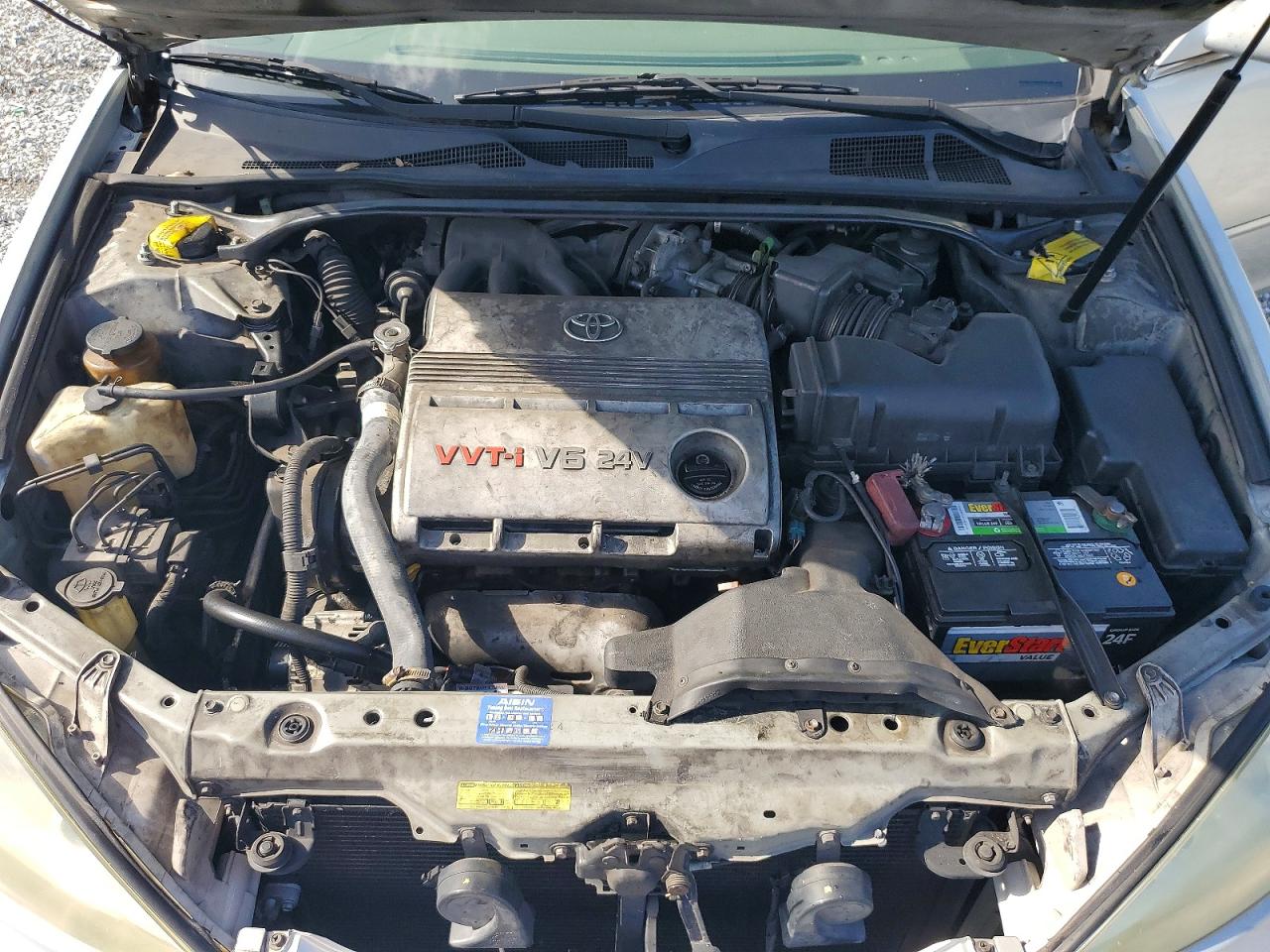 2003 Toyota Camry Le V6 Silver vin: 4T1BF32K13U556799