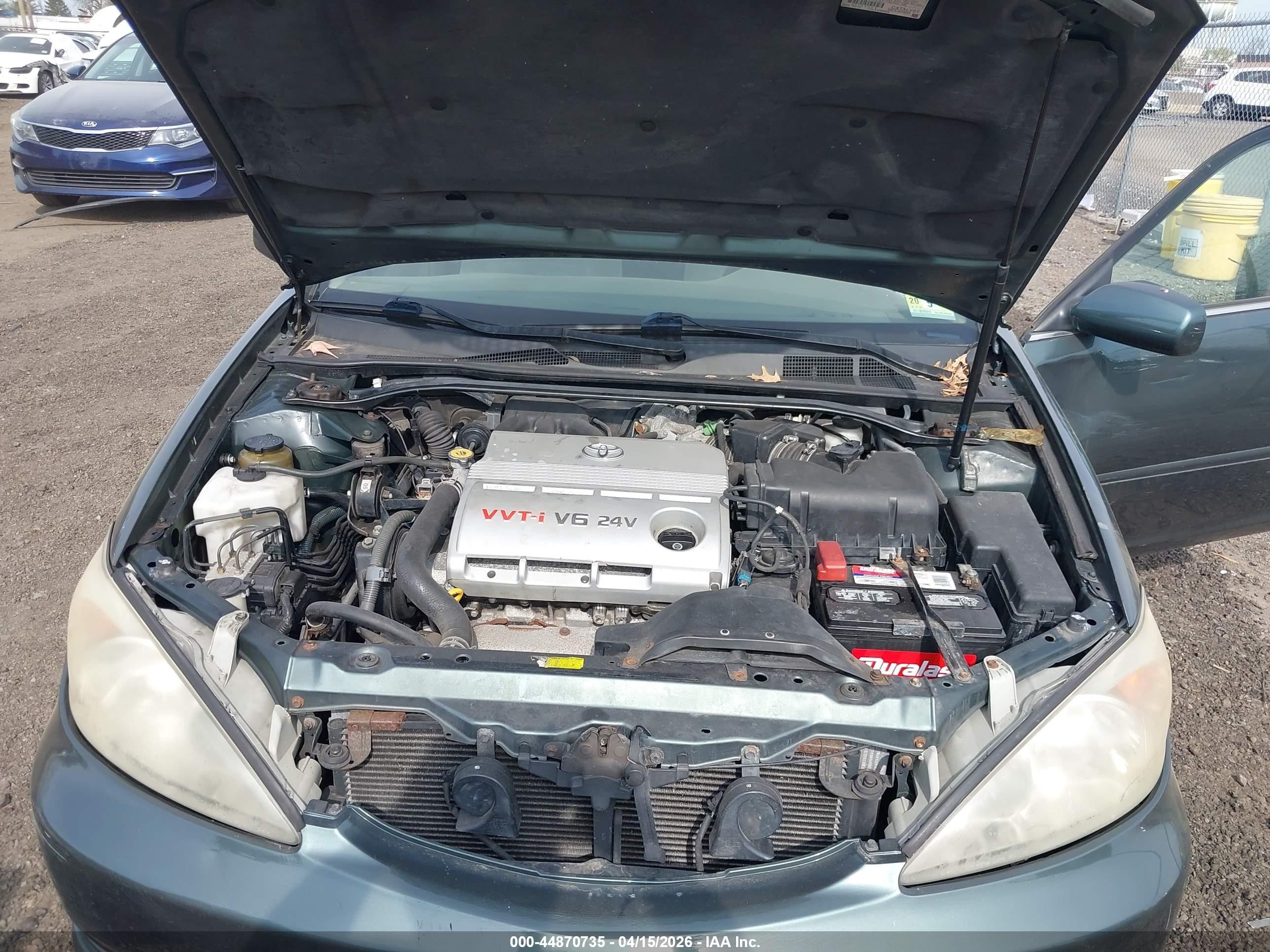 2003 Toyota Camry Le V6 Green vin: 4T1BF32K13U566202