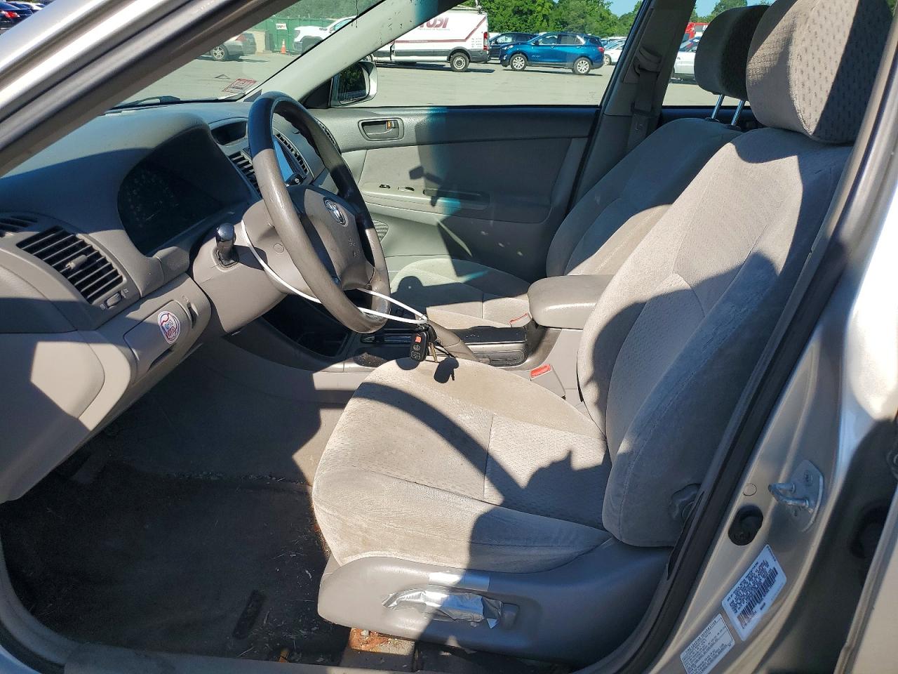 2003 Toyota Camry Le V6 Silver vin: 4T1BF32K13U566359