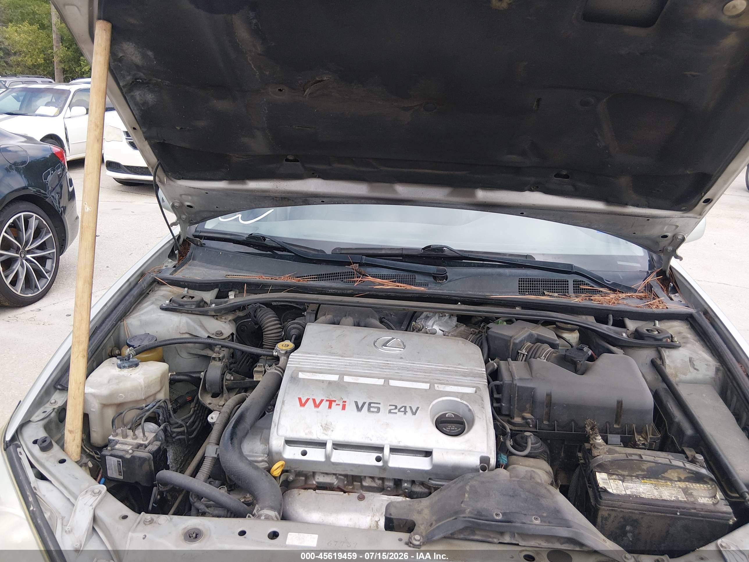 2004 Toyota Camry Le V6 Silver vin: 4T1BF32K14U586208