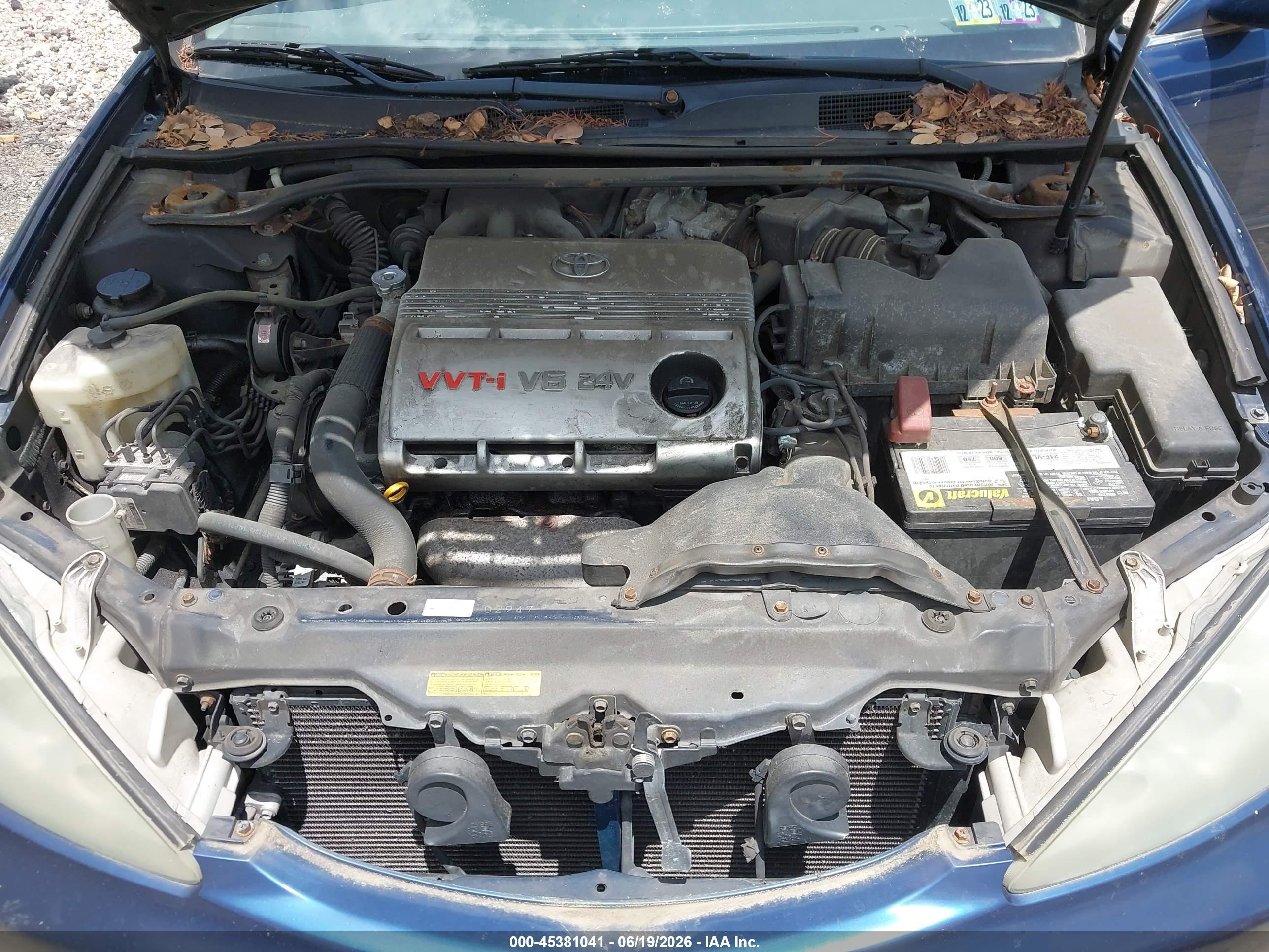 2005 Toyota Camry Le V6 Navy vin: 4T1BF32K15U082971