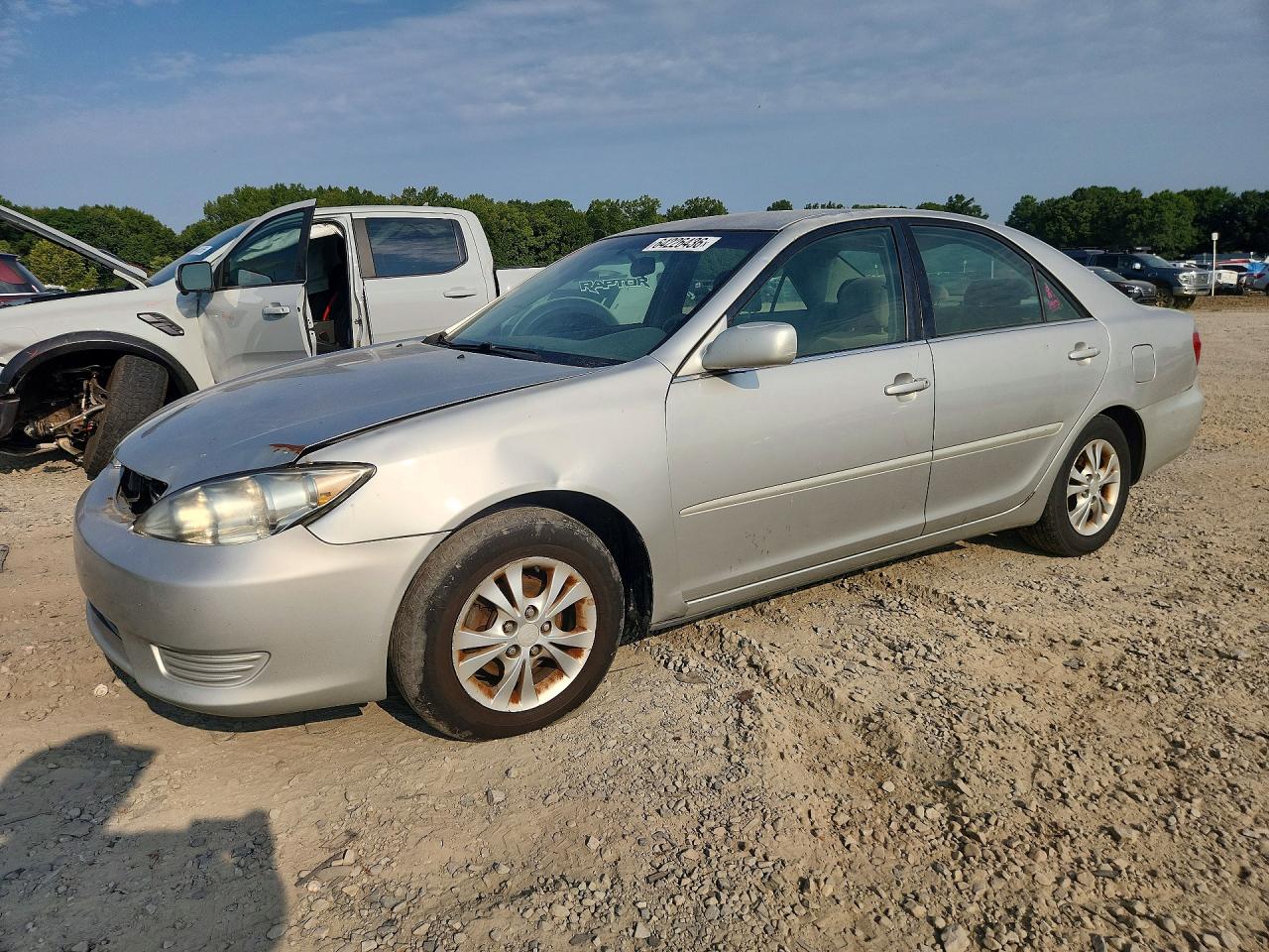 2005 Toyota Camry Le V6 Silver vin: 4T1BF32K15U087104