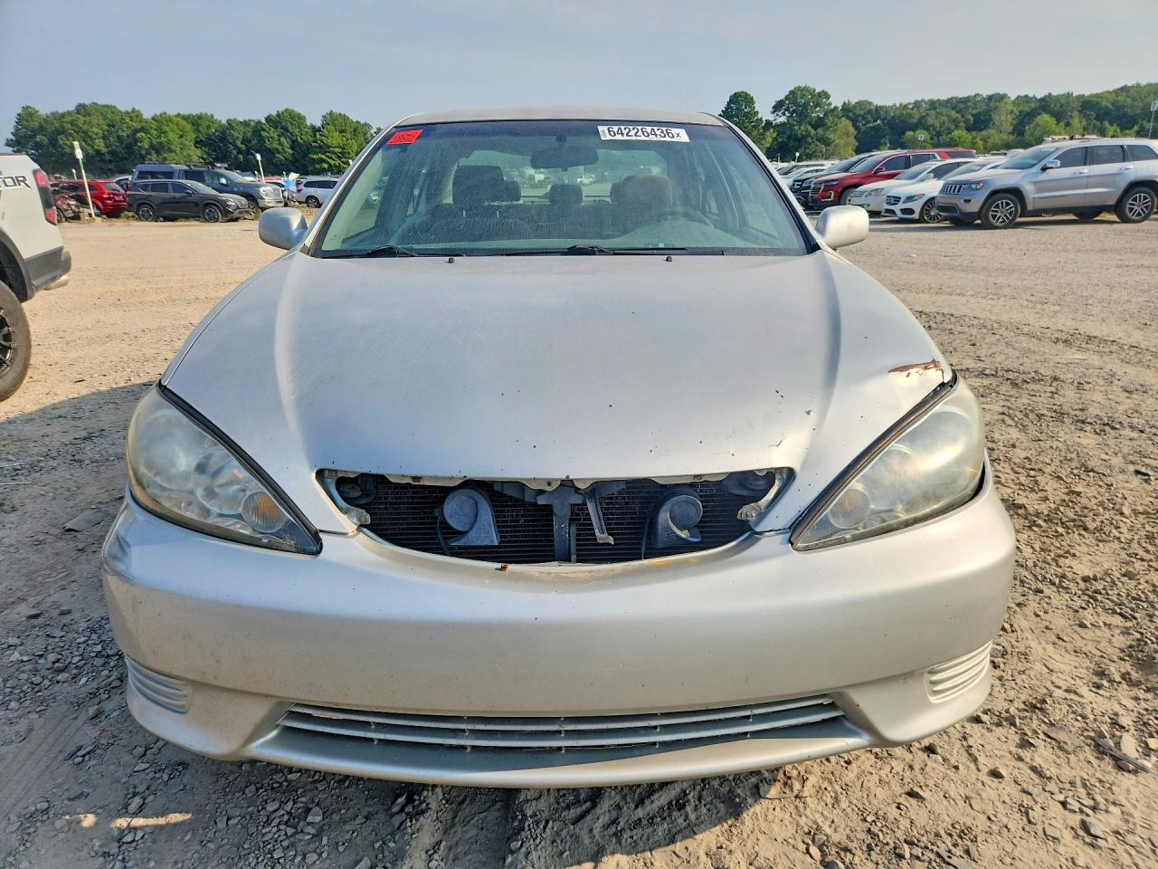 2005 Toyota Camry Le V6 Silver vin: 4T1BF32K15U087104