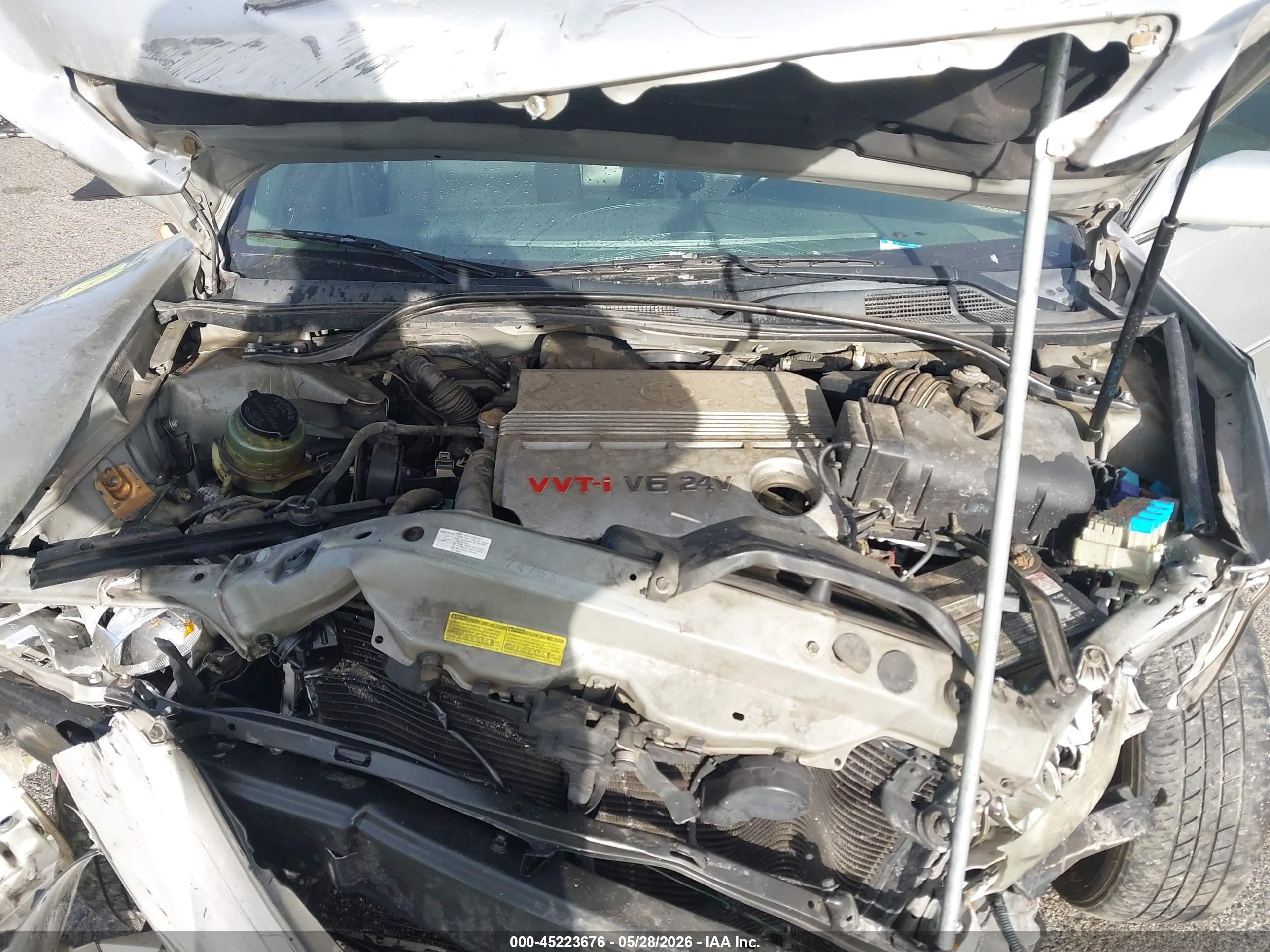 2005 Toyota Camry Xle V6 Silver vin: 4T1BF32K15U592365