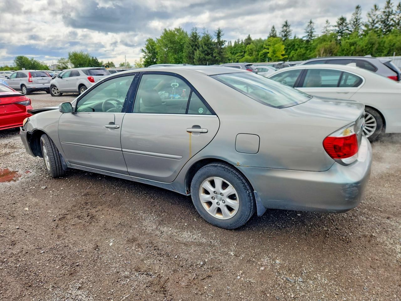 2005 Toyota Camry Le V6 Silver vin: 4T1BF32K15U605860
