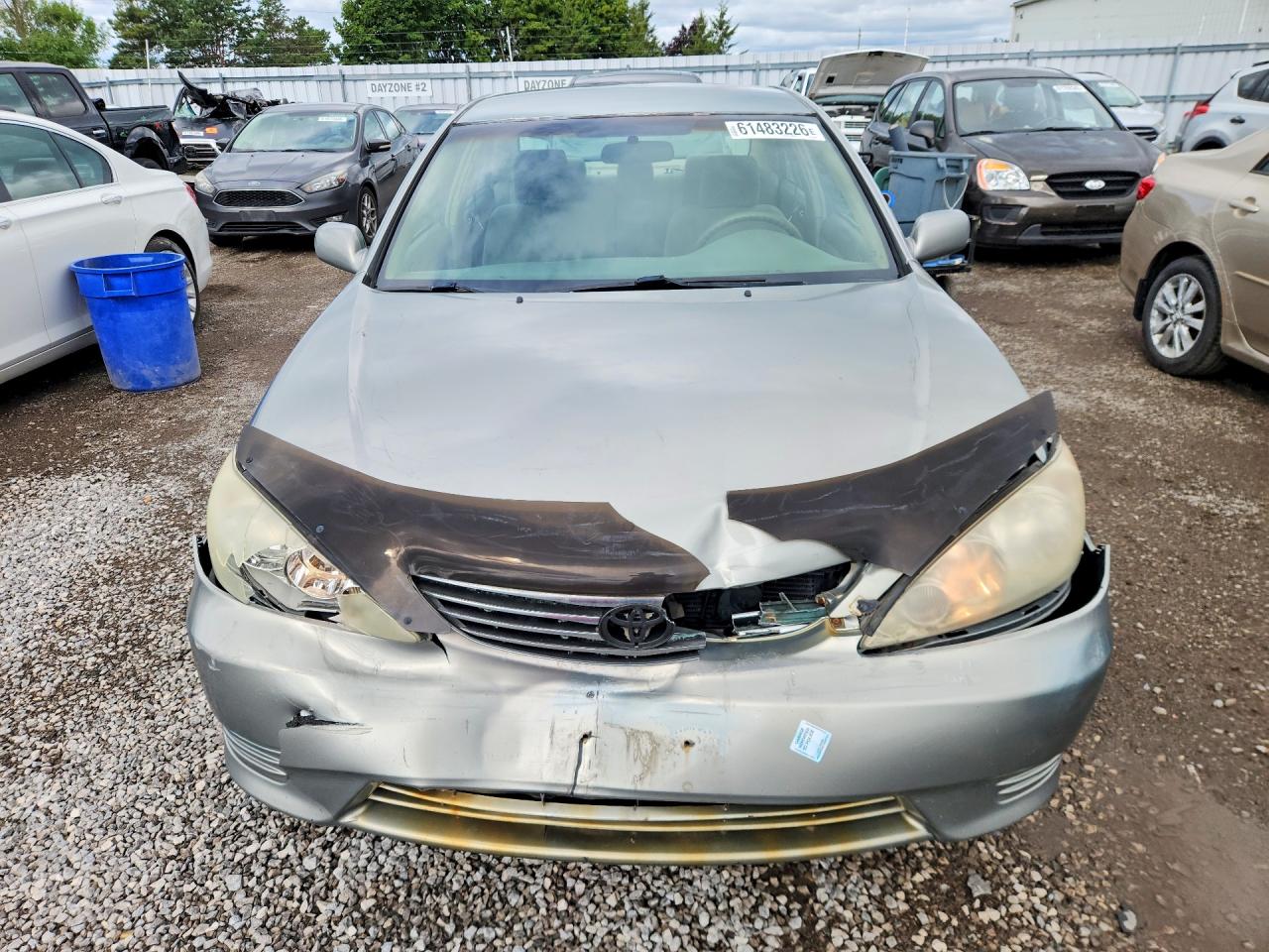2005 Toyota Camry Le V6 Silver vin: 4T1BF32K15U605860