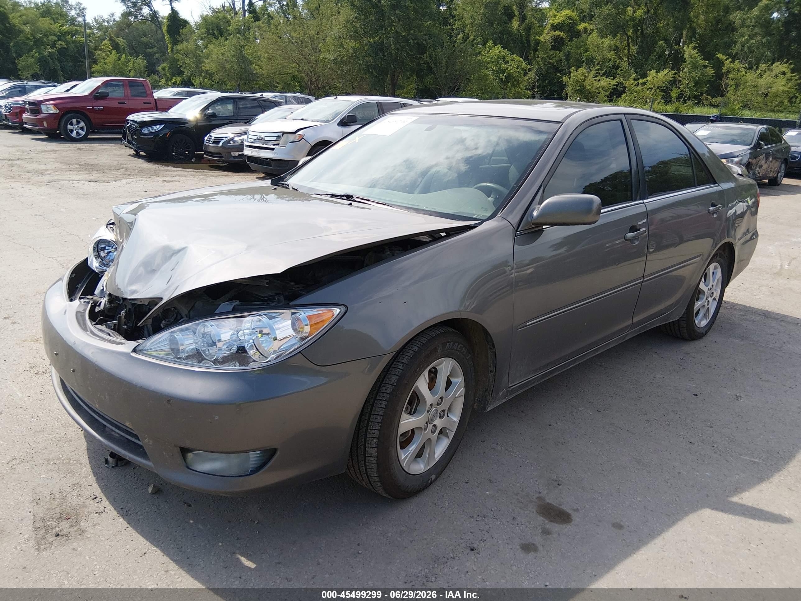 2006 Toyota Camry Xle V6 Gray vin: 4T1BF32K16U627911