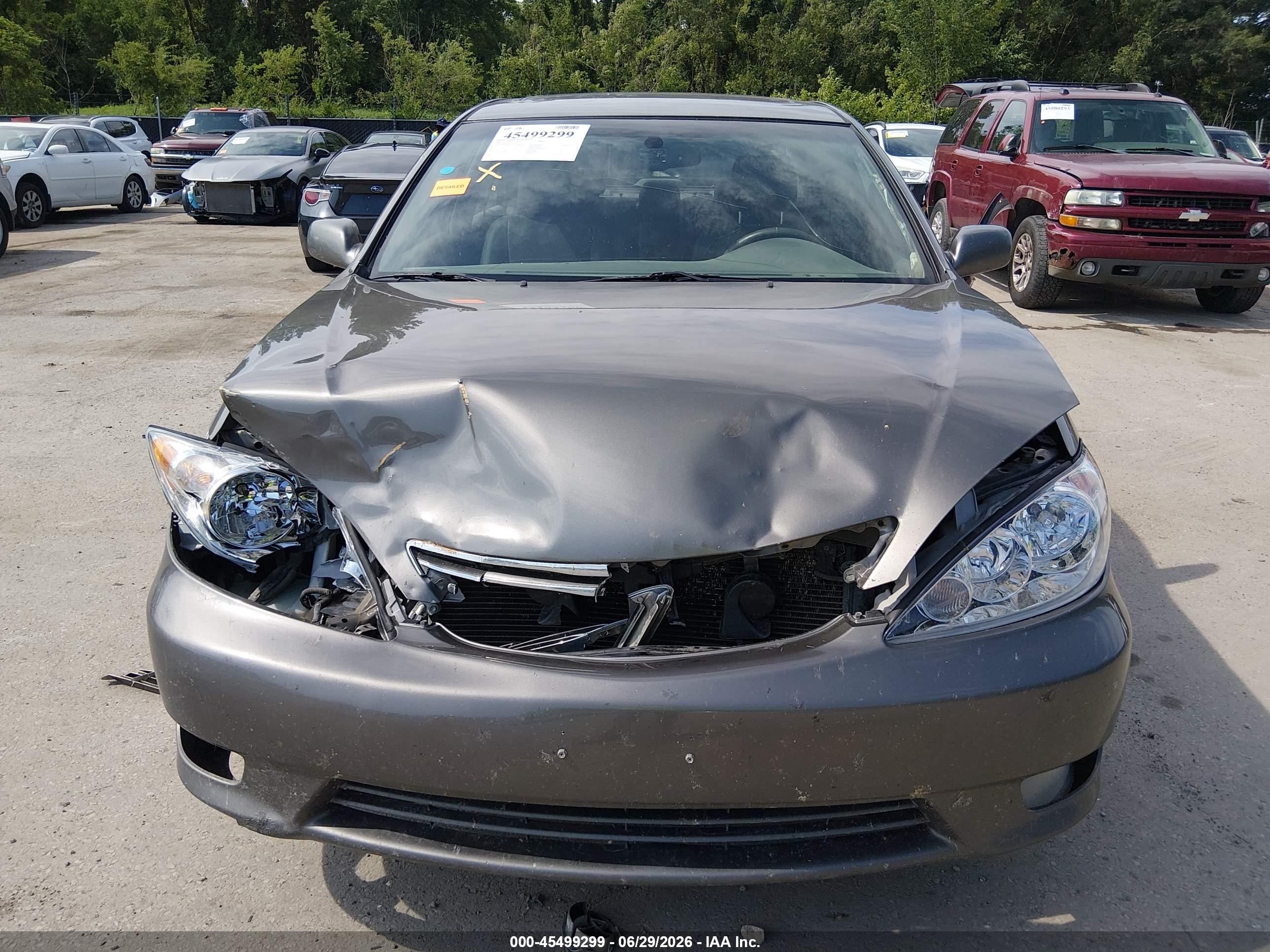 2006 Toyota Camry Xle V6 Gray vin: 4T1BF32K16U627911