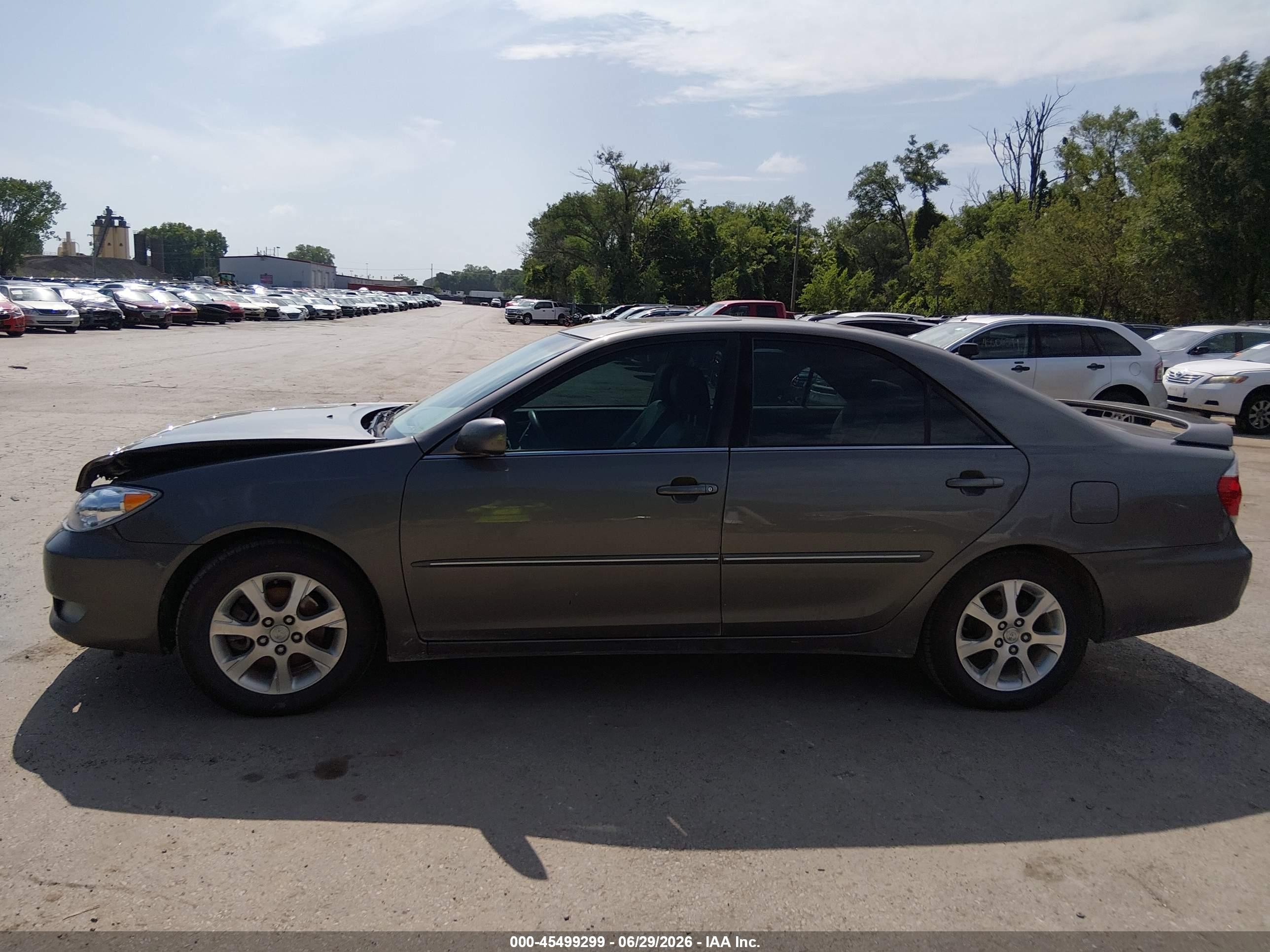 2006 Toyota Camry Xle V6 Gray vin: 4T1BF32K16U627911