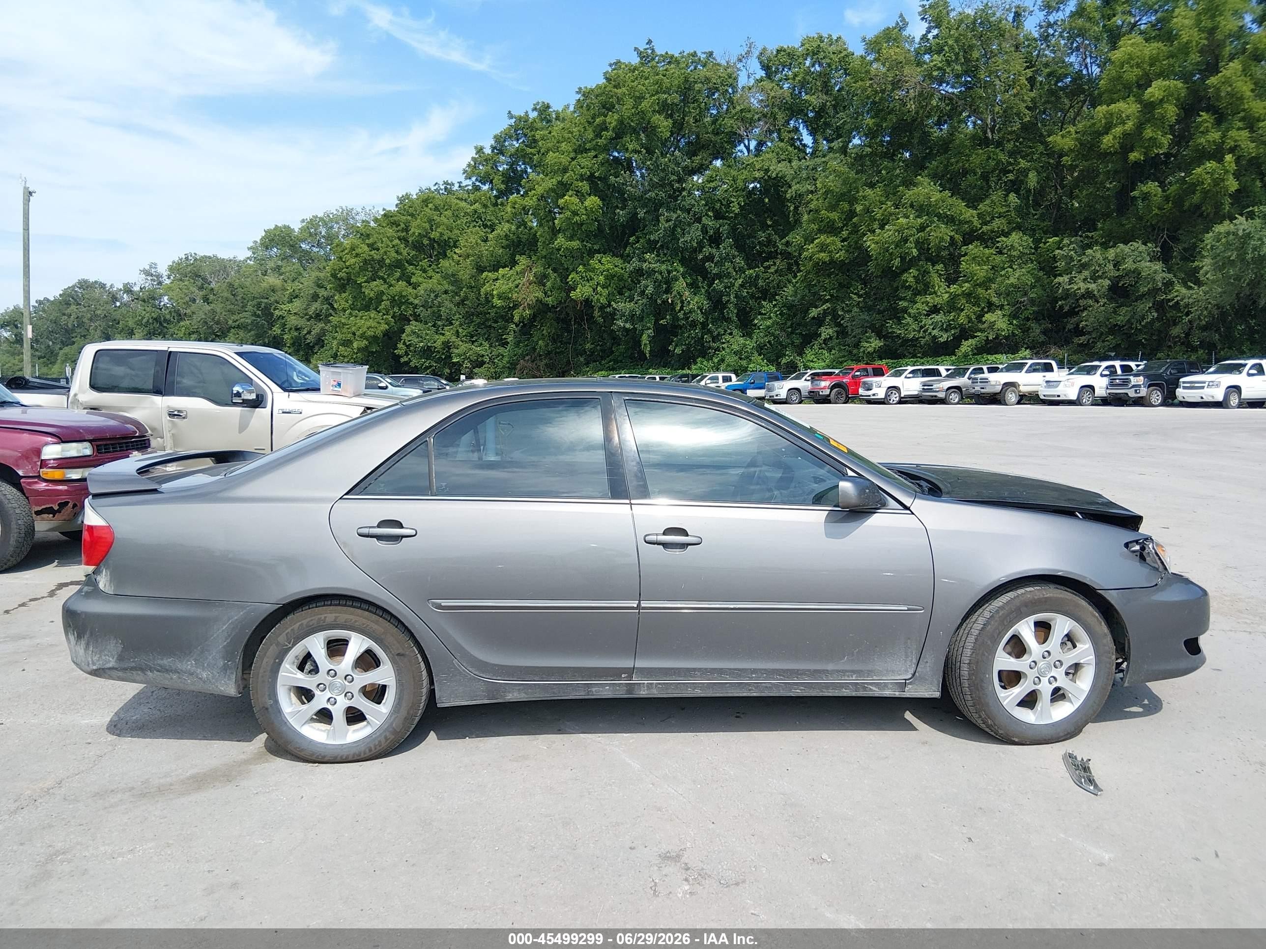 2006 Toyota Camry Xle V6 Gray vin: 4T1BF32K16U627911