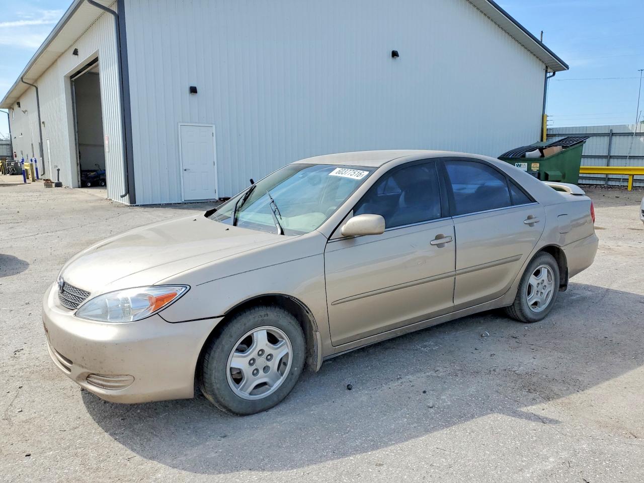 2002 Toyota Camry Le V6 Золотой vin: 4T1BF32K22U508887