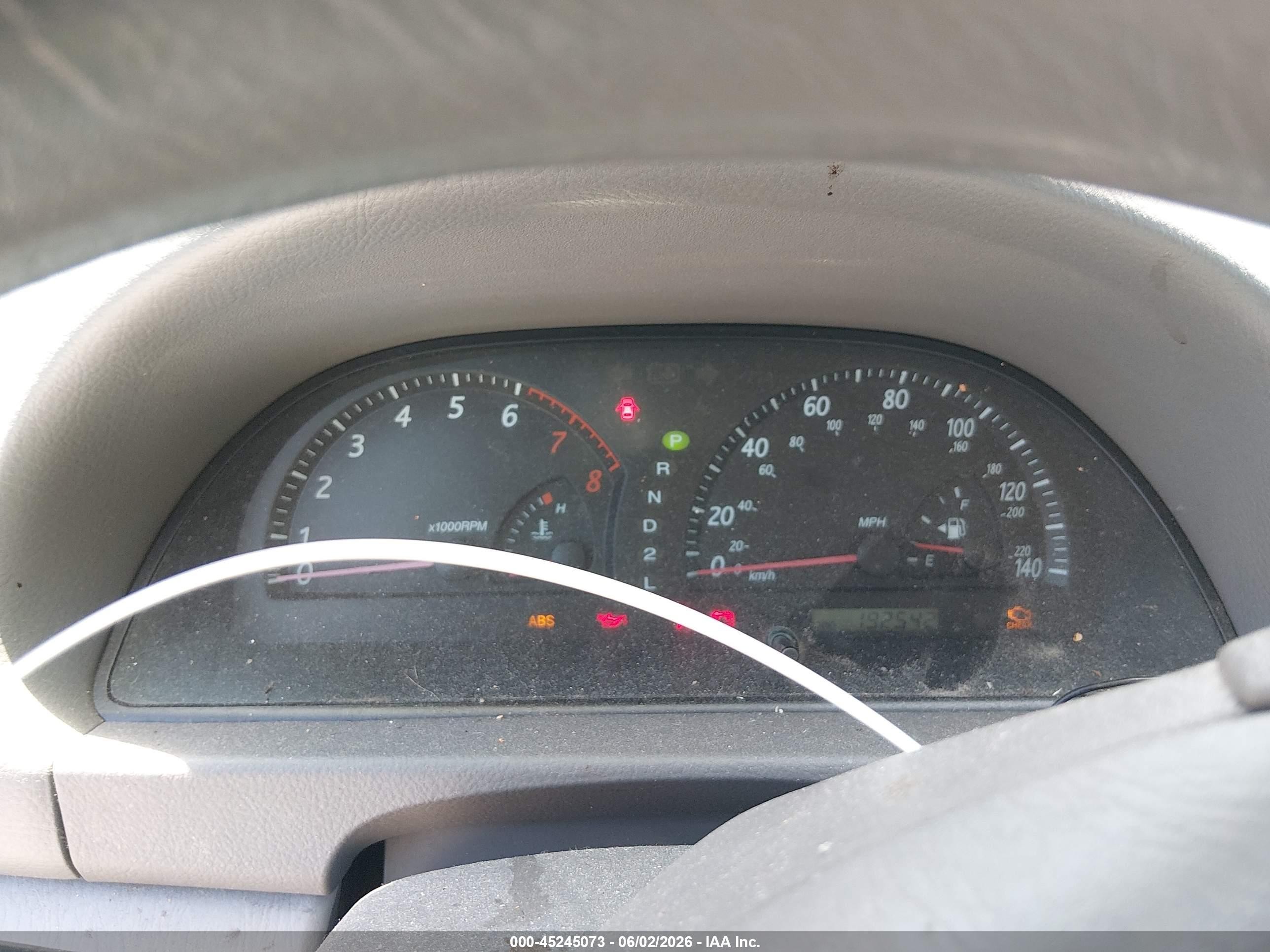 2002 Toyota Camry Le V6 Silver vin: 4T1BF32K22U518318
