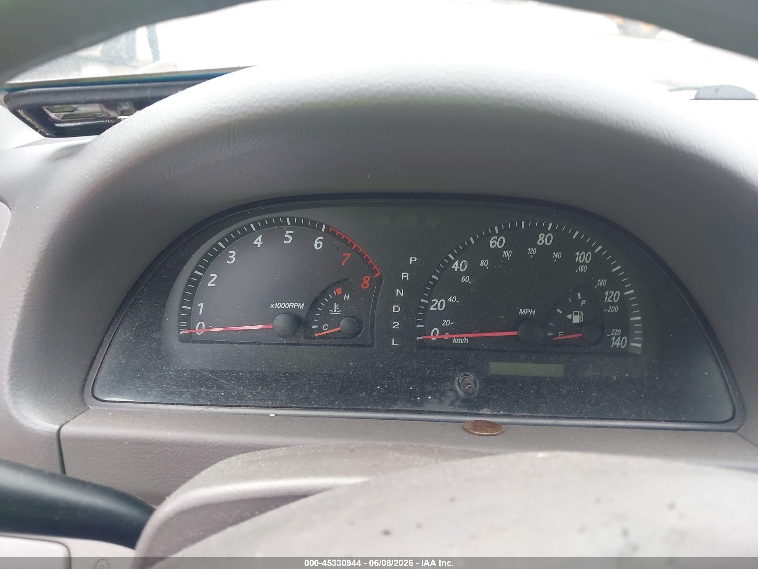 2003 Toyota Camry Le V6 Серый vin: 4T1BF32K23U038782