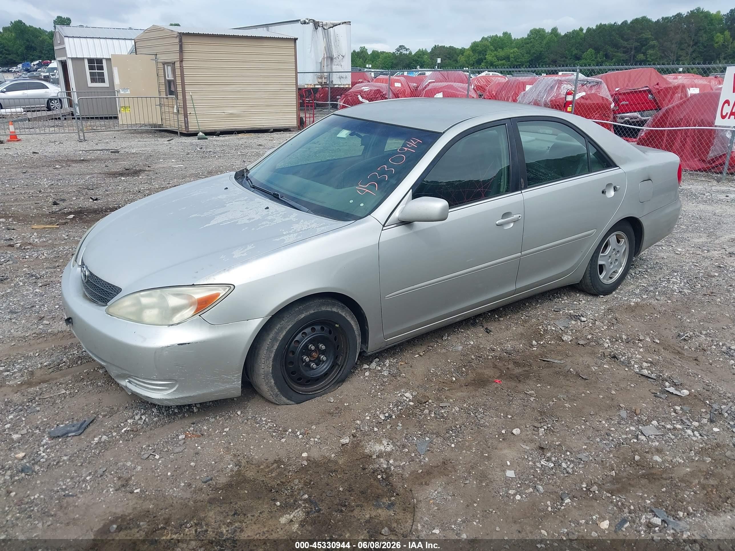 2003 Toyota Camry Le V6 Серый vin: 4T1BF32K23U038782
