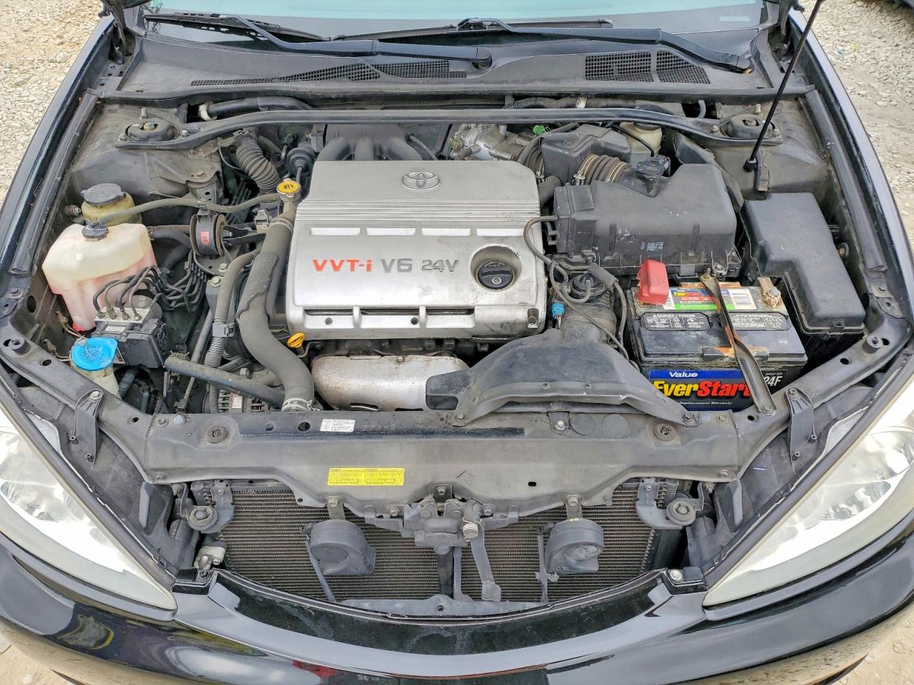 2004 Toyota Camry Le V6 Black vin: 4T1BF32K24U079673