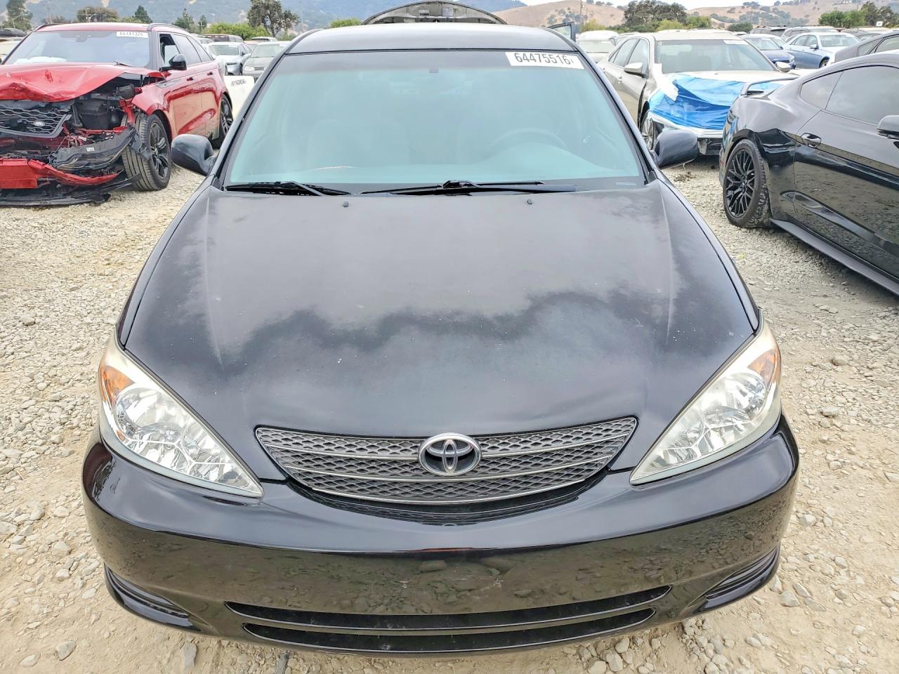 2004 Toyota Camry Le V6 Black vin: 4T1BF32K24U079673