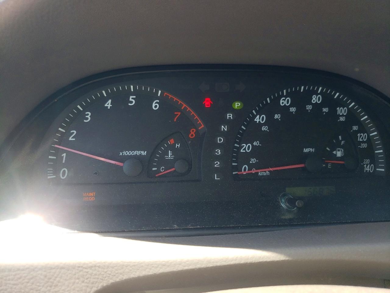 2004 Toyota Camry Le V6 Silver vin: 4T1BF32K24U581910
