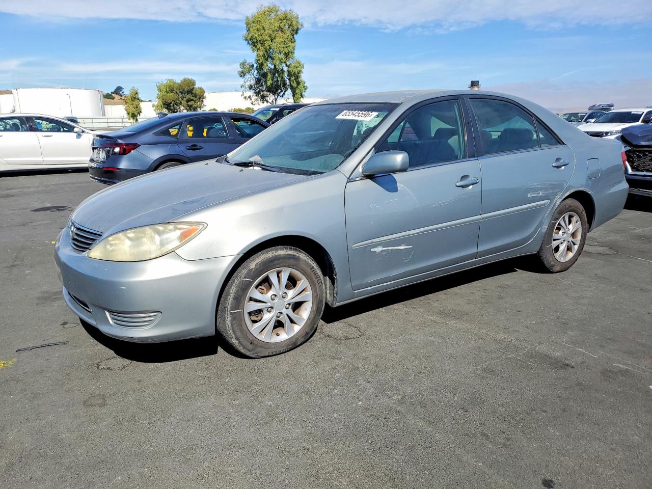 2005 Toyota Camry Le V6 Gray vin: 4T1BF32K25U603163