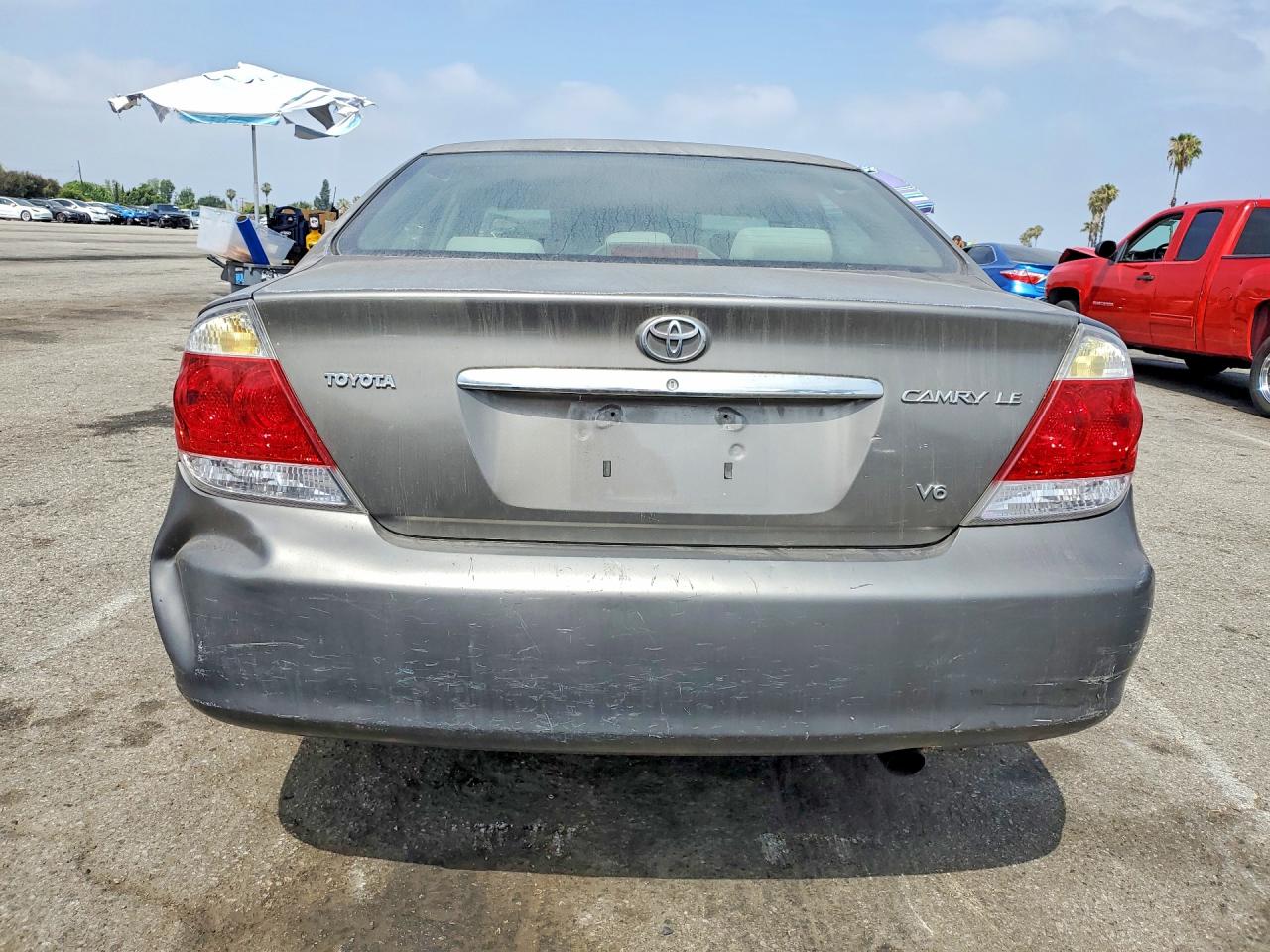 2005 Toyota Camry Le V6 Gray vin: 4T1BF32K25U611733