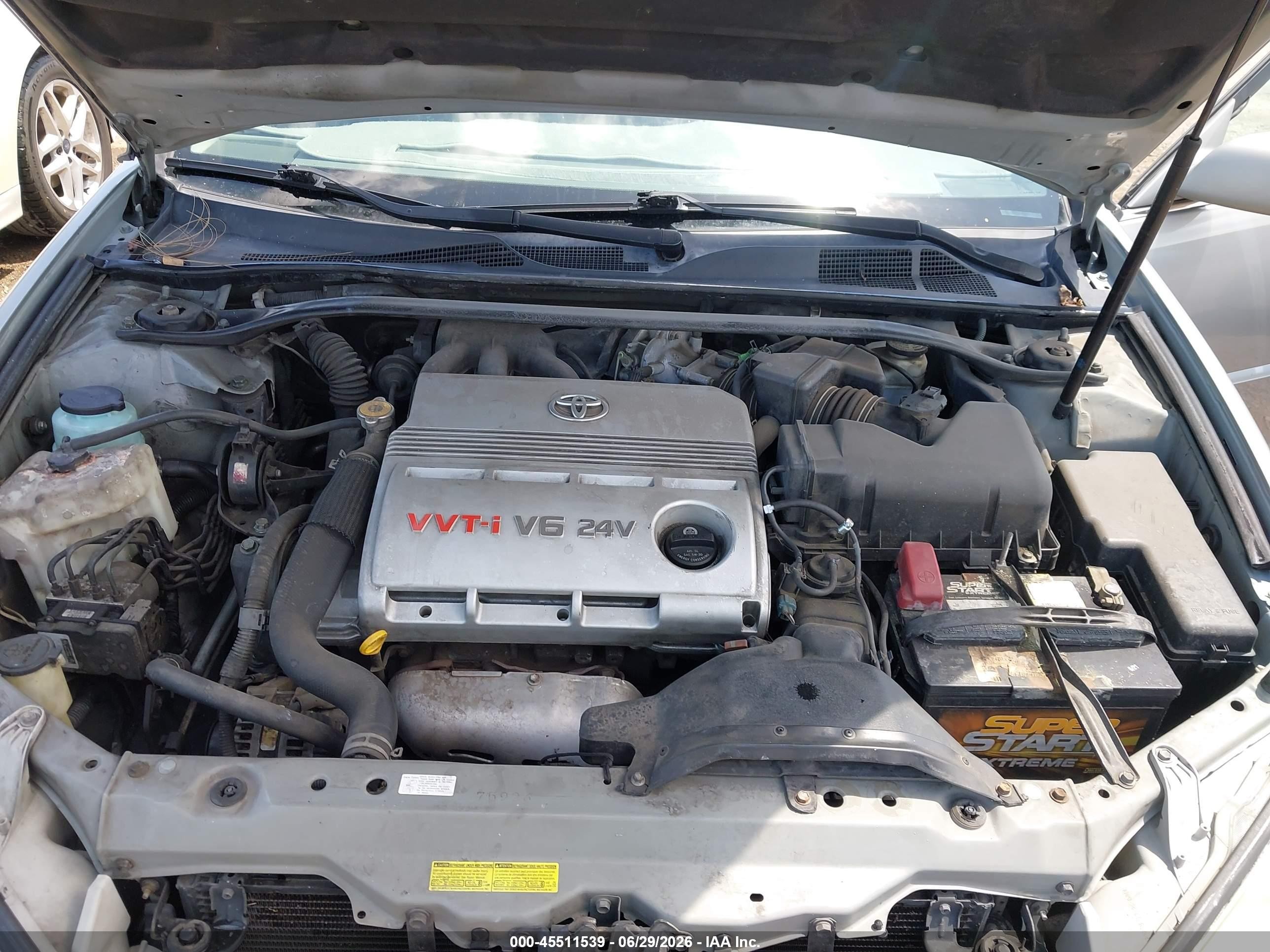 2005 Toyota Camry Le V6 Silver vin: 4T1BF32K25U621310