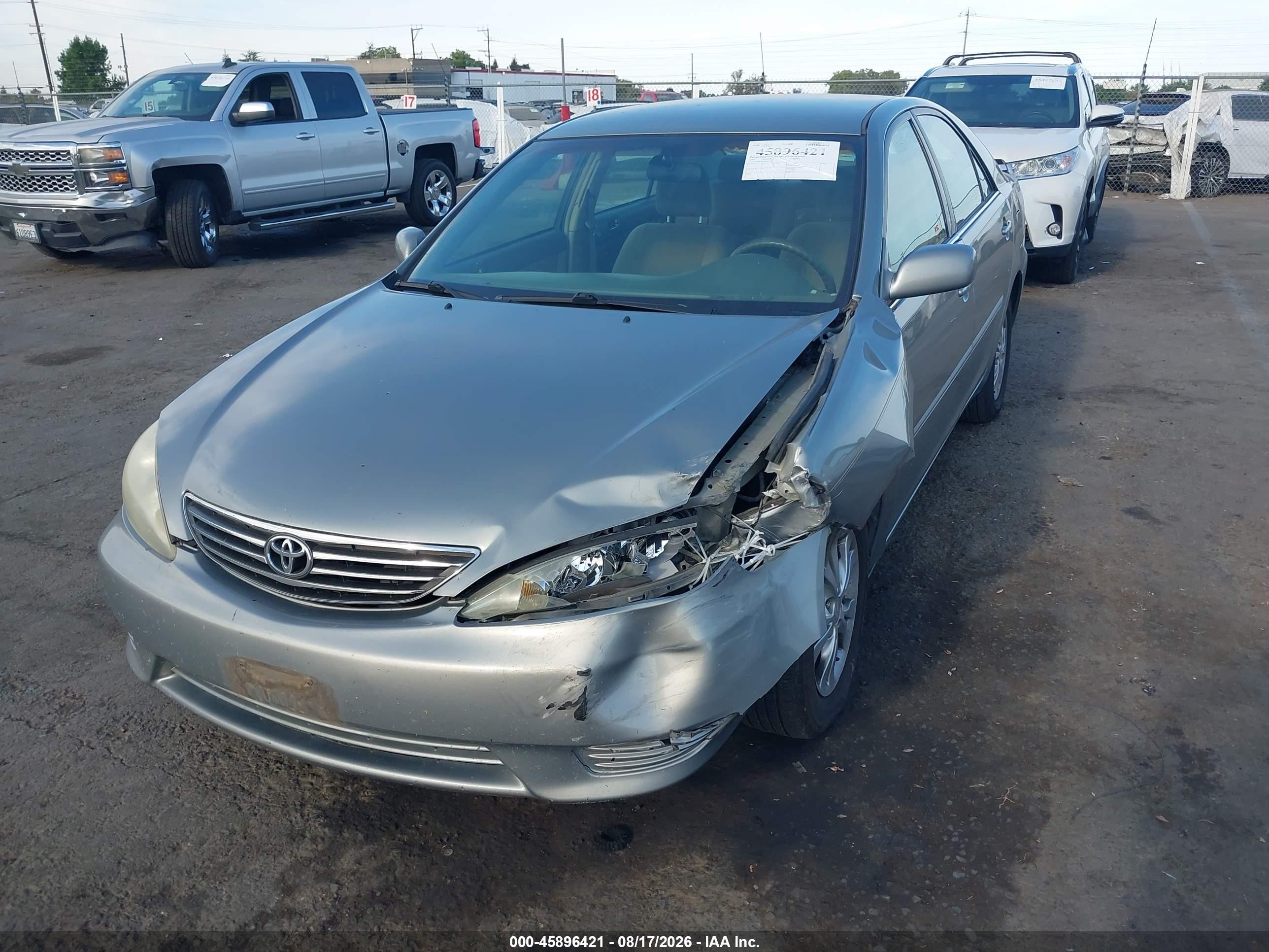 2006 Toyota Camry Le V6 Gray vin: 4T1BF32K26U623348