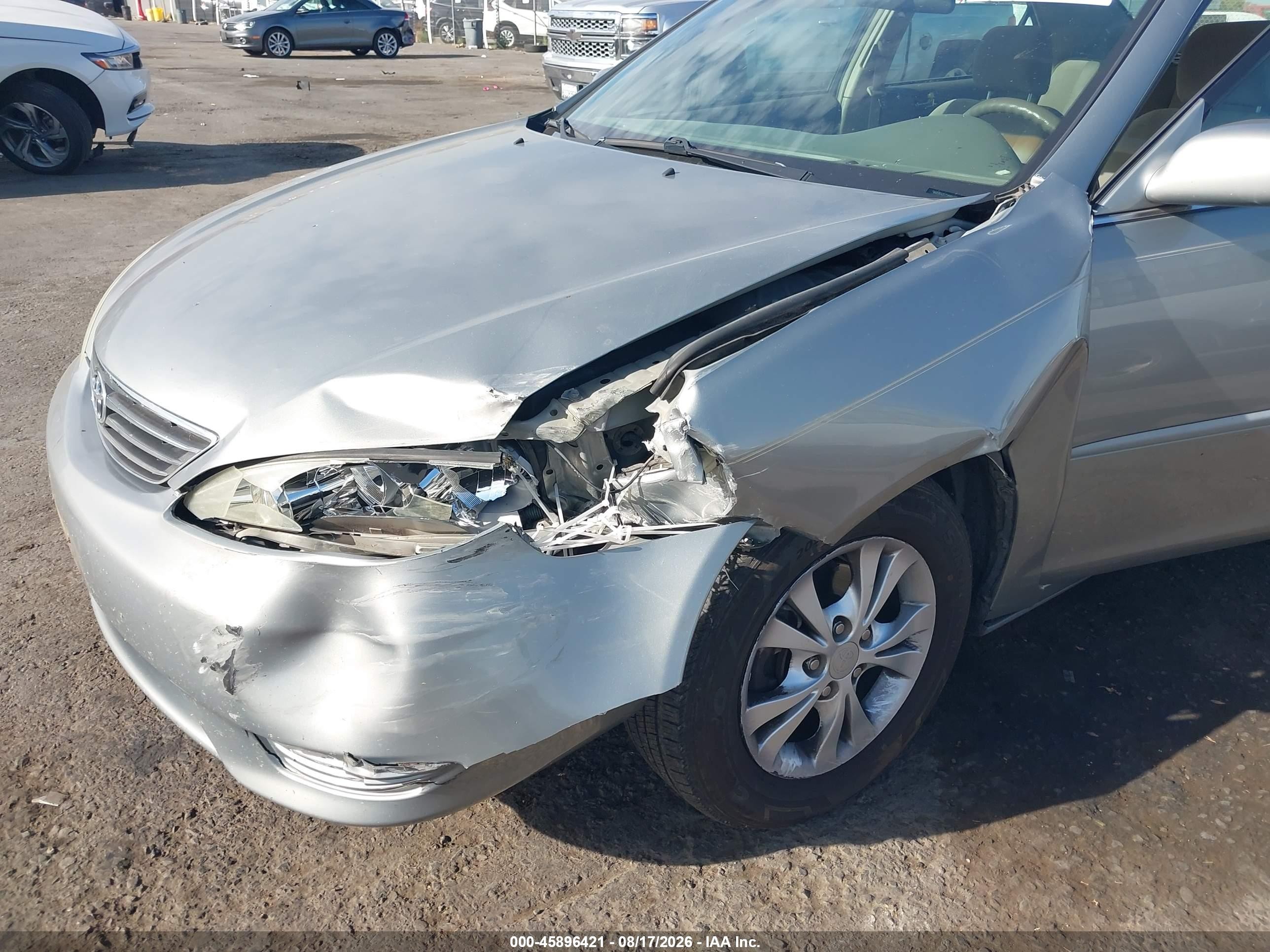 2006 Toyota Camry Le V6 Gray vin: 4T1BF32K26U623348