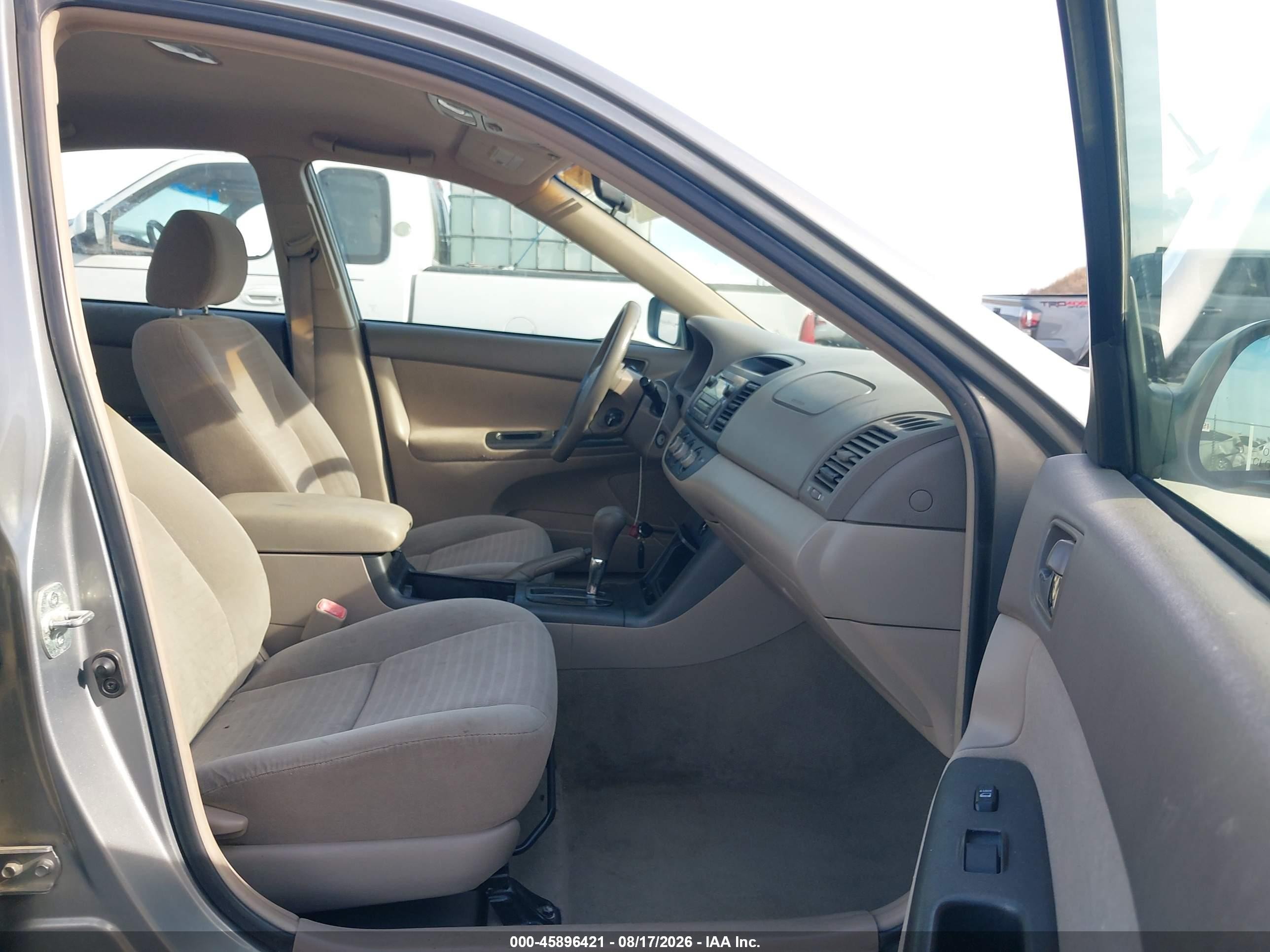 2006 Toyota Camry Le V6 Gray vin: 4T1BF32K26U623348