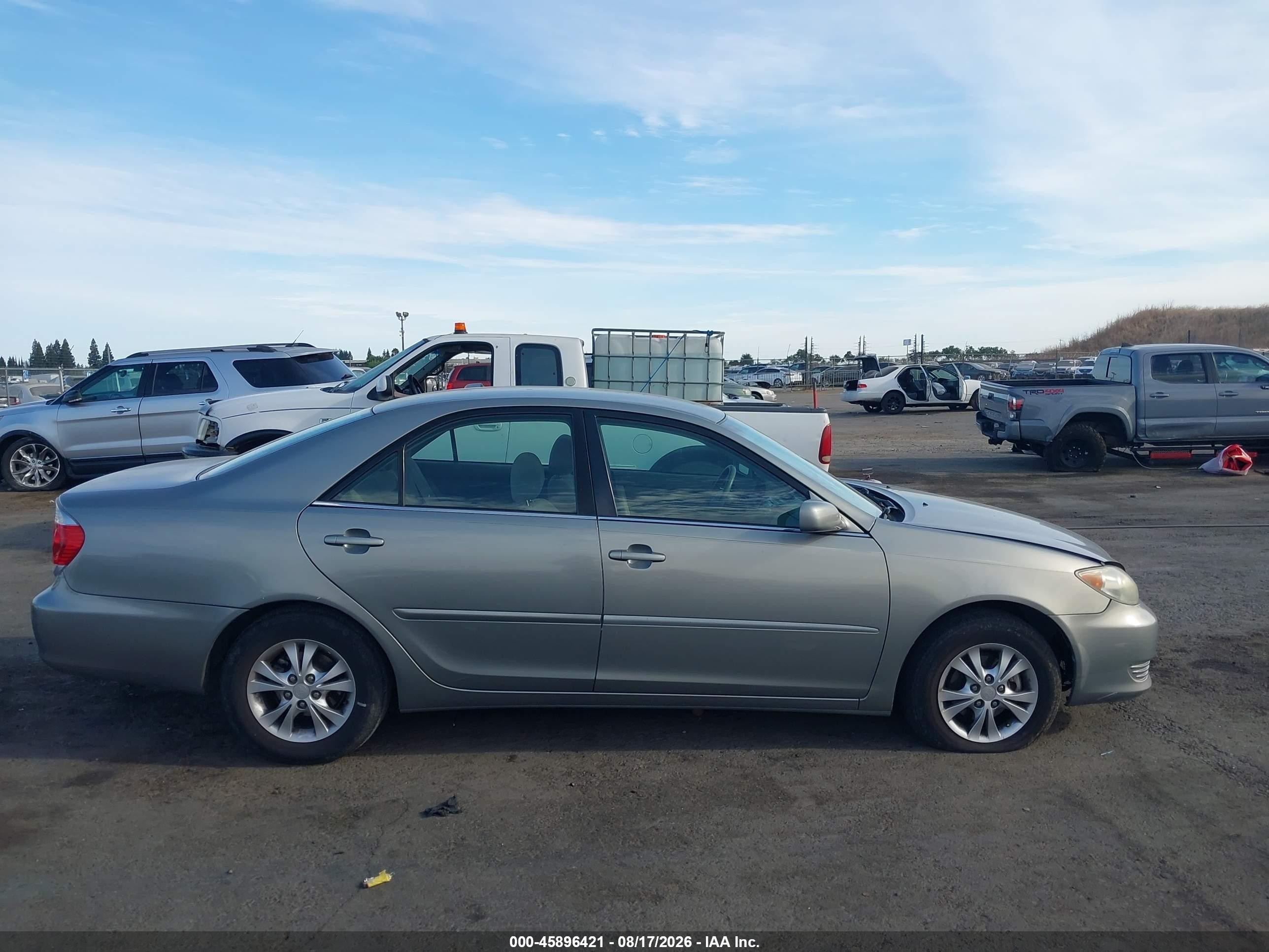 2006 Toyota Camry Le V6 Gray vin: 4T1BF32K26U623348