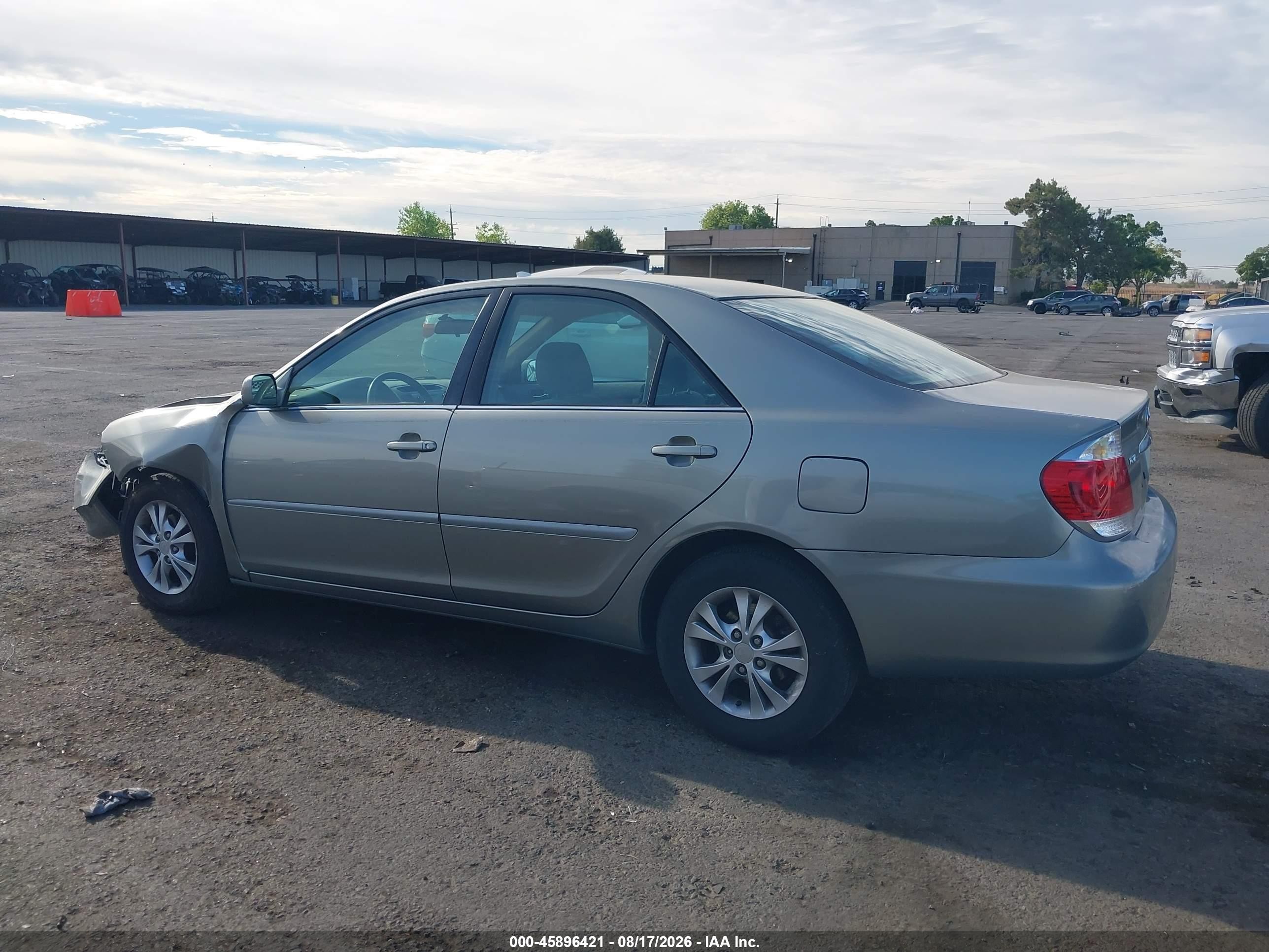 2006 Toyota Camry Le V6 Gray vin: 4T1BF32K26U623348