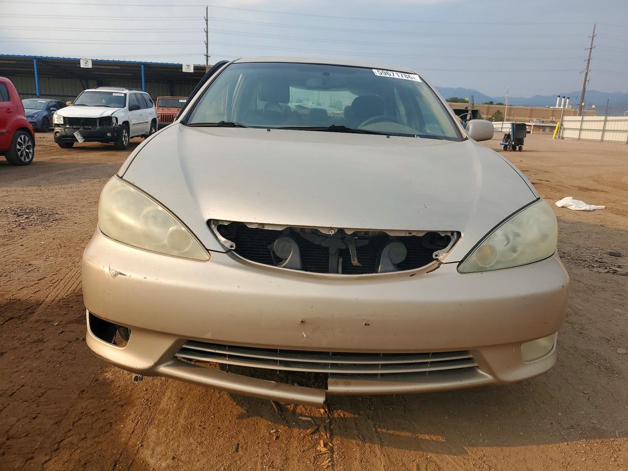 2006 Toyota Camry Xle V6 Бежевый vin: 4T1BF32K26U633121