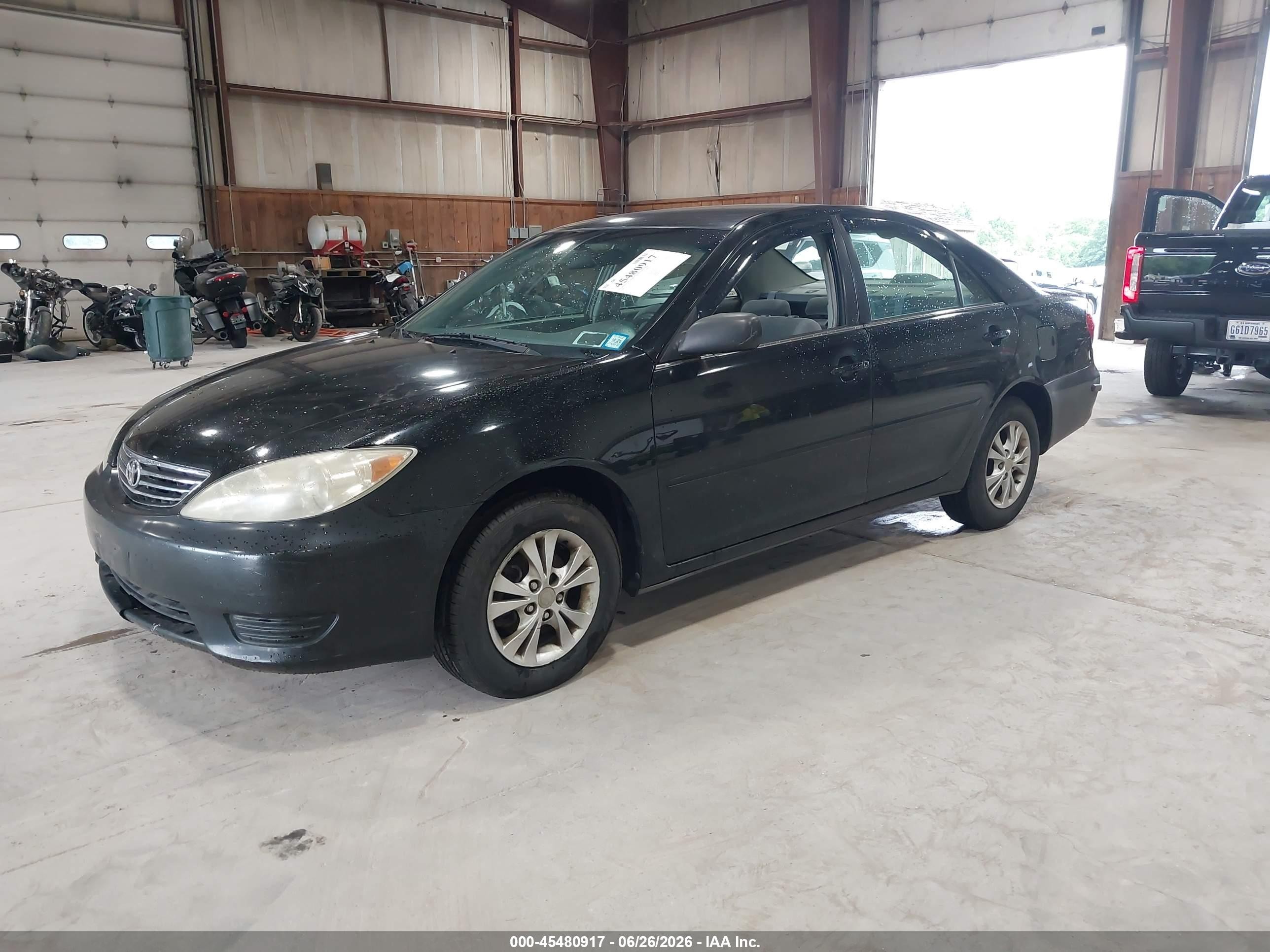2006 Toyota Camry Le V6 Черный vin: 4T1BF32K26U634110