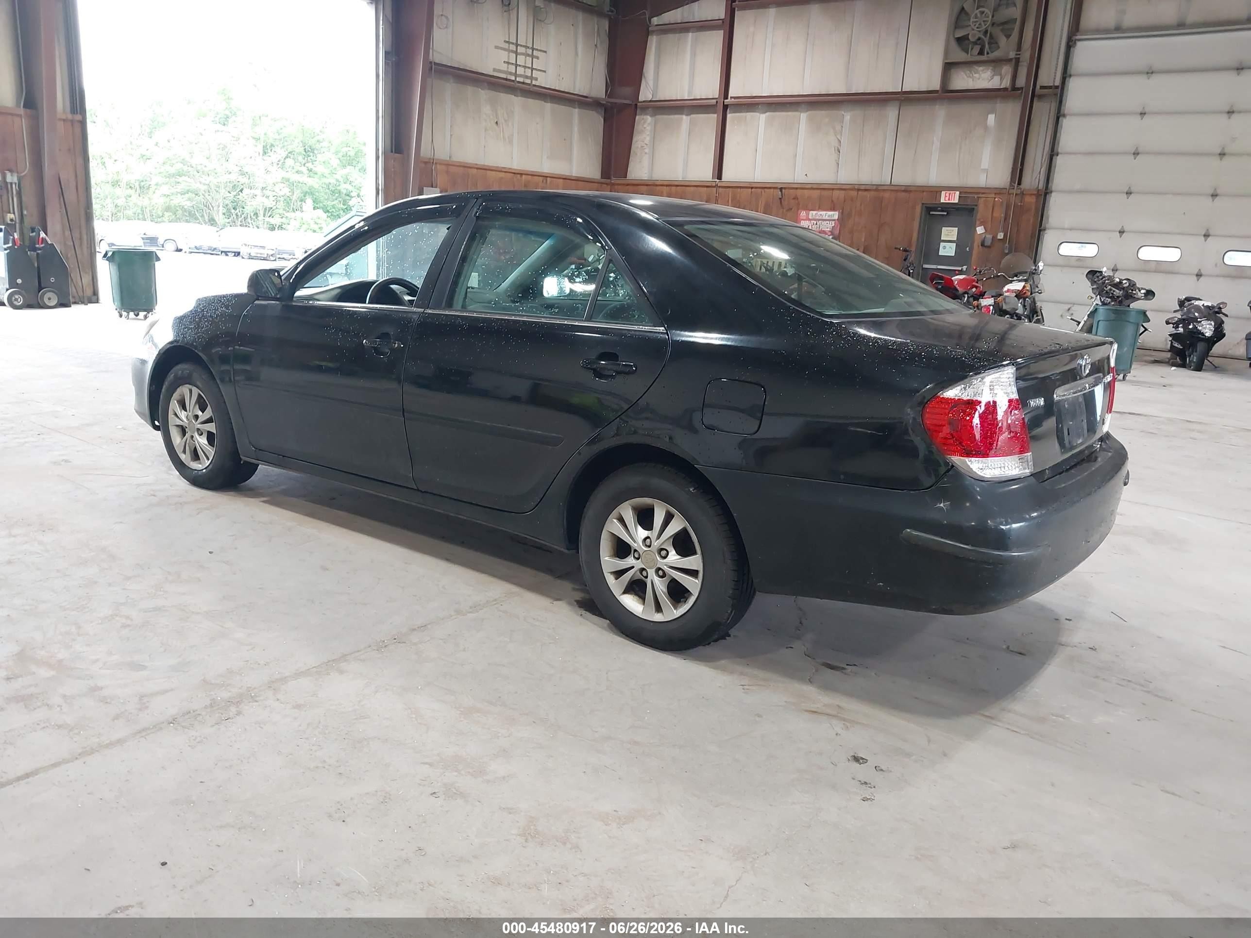 2006 Toyota Camry Le V6 Черный vin: 4T1BF32K26U634110