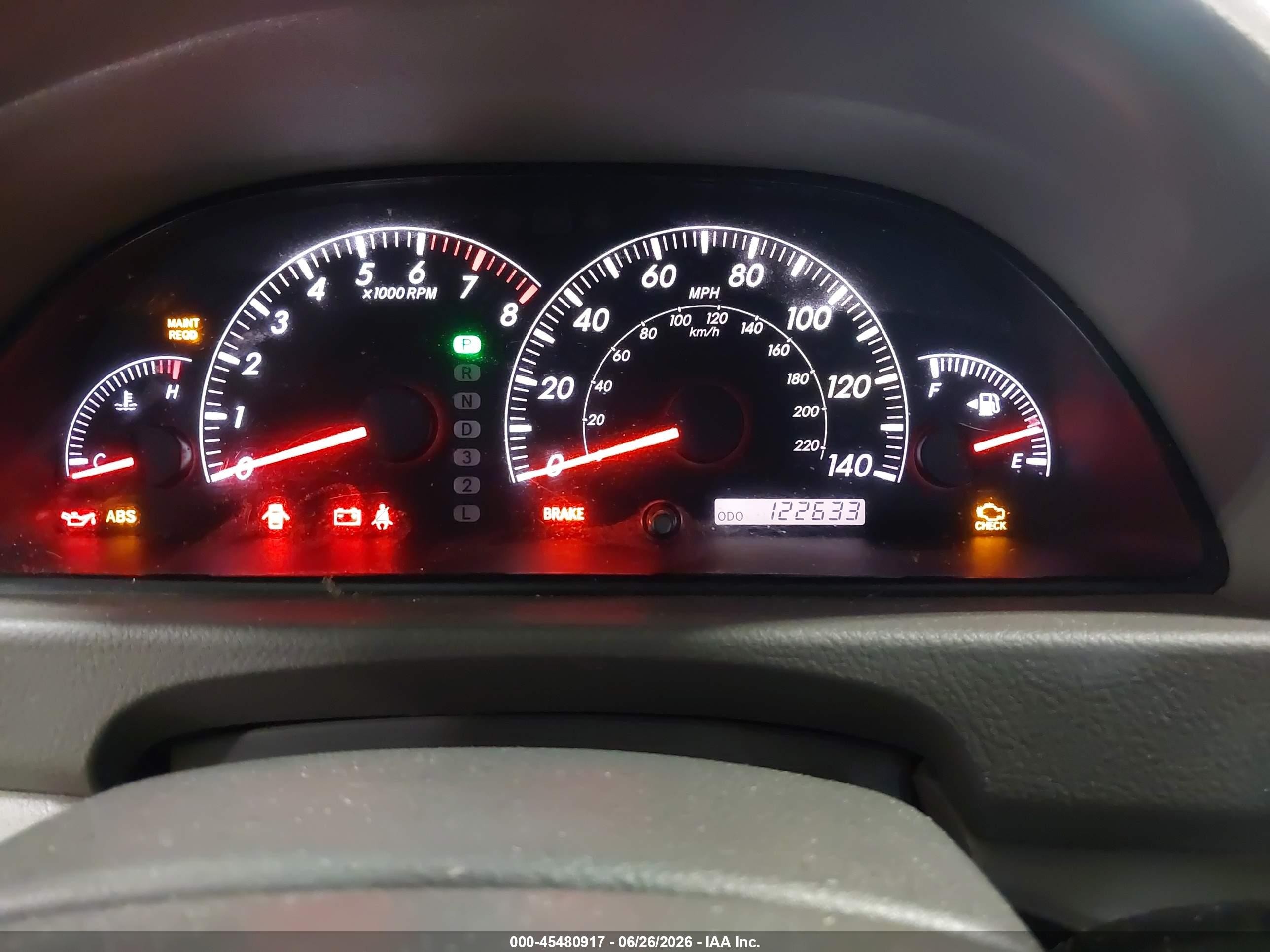 2006 Toyota Camry Le V6 Черный vin: 4T1BF32K26U634110