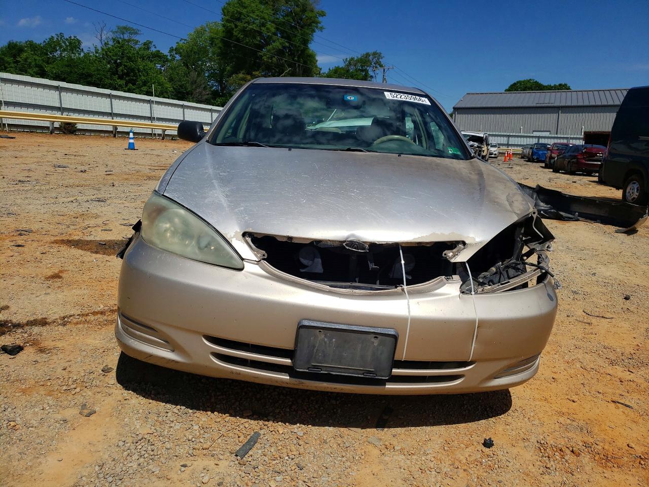 2002 Toyota Camry Le V6 Gold vin: 4T1BF32K32U023416