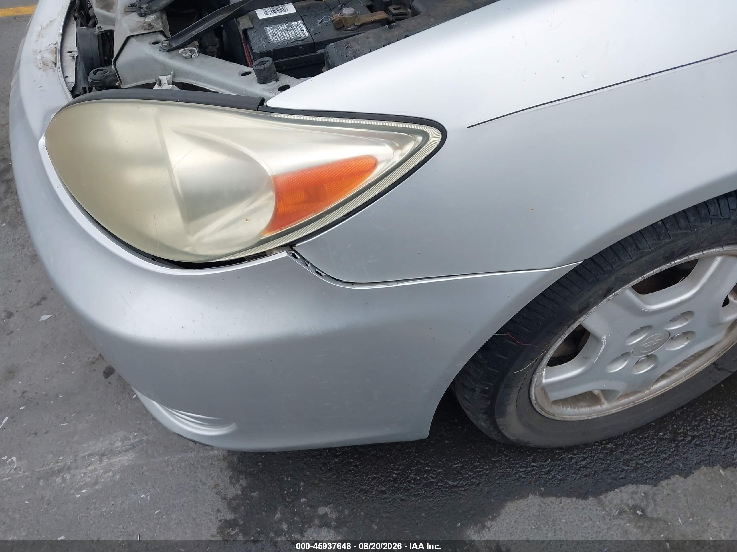 2002 Toyota Camry Le Silver vin: 4T1BF32K32U533748
