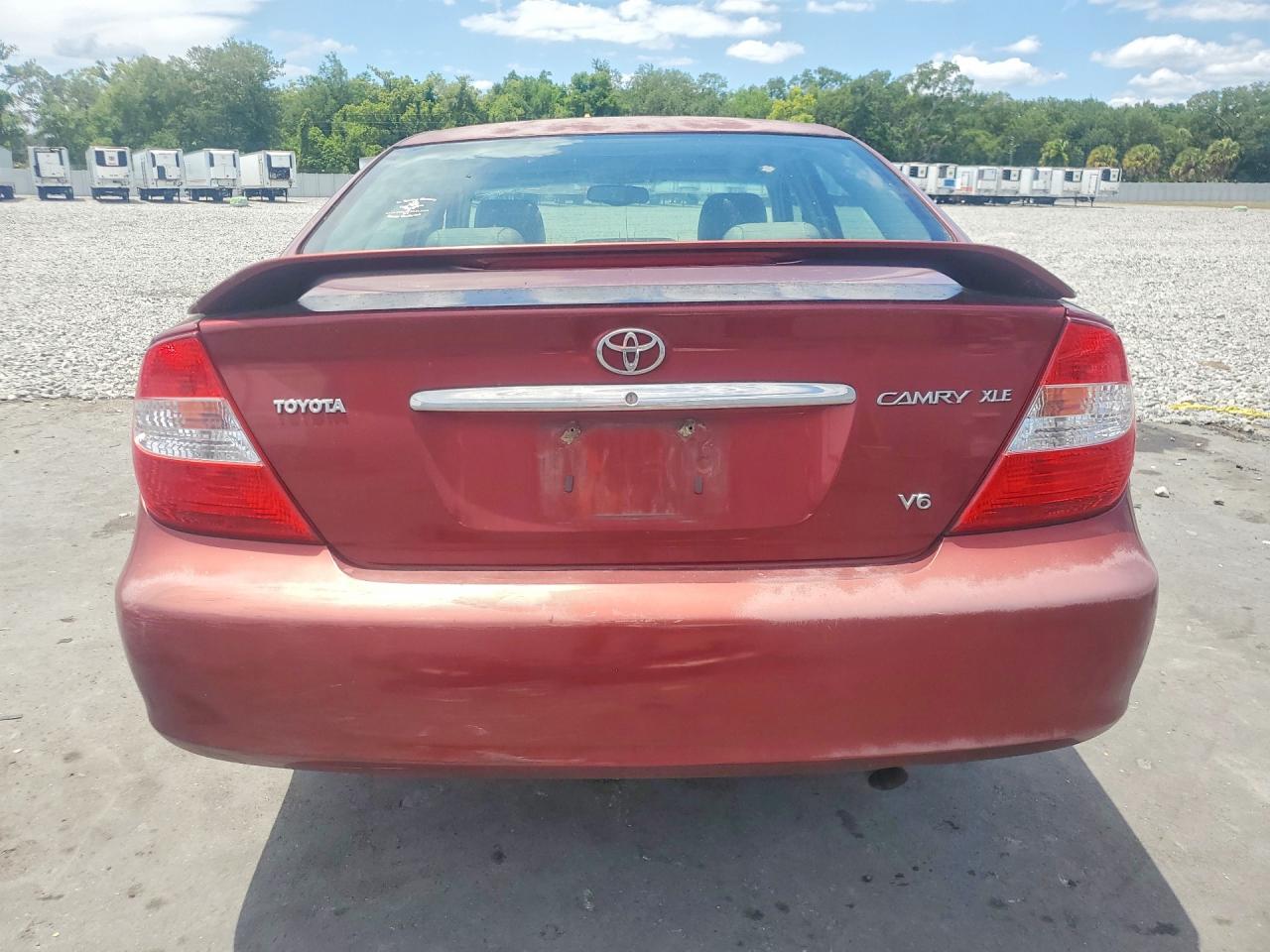 2003 Toyota Camry Burgundy vin: 4T1BF32K33U059298