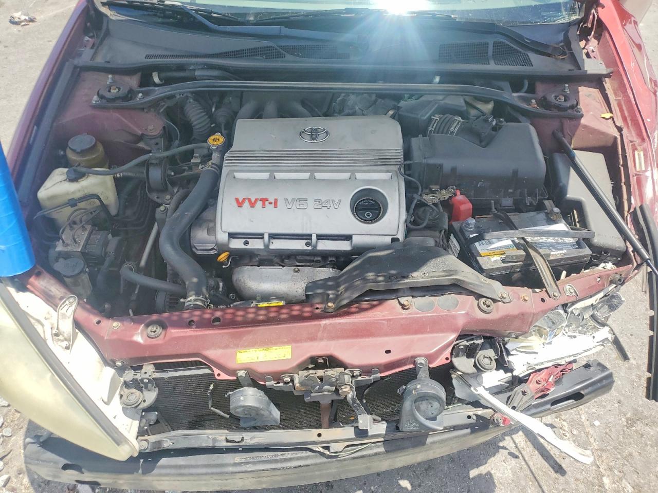 2003 Toyota Camry Burgundy vin: 4T1BF32K33U059298