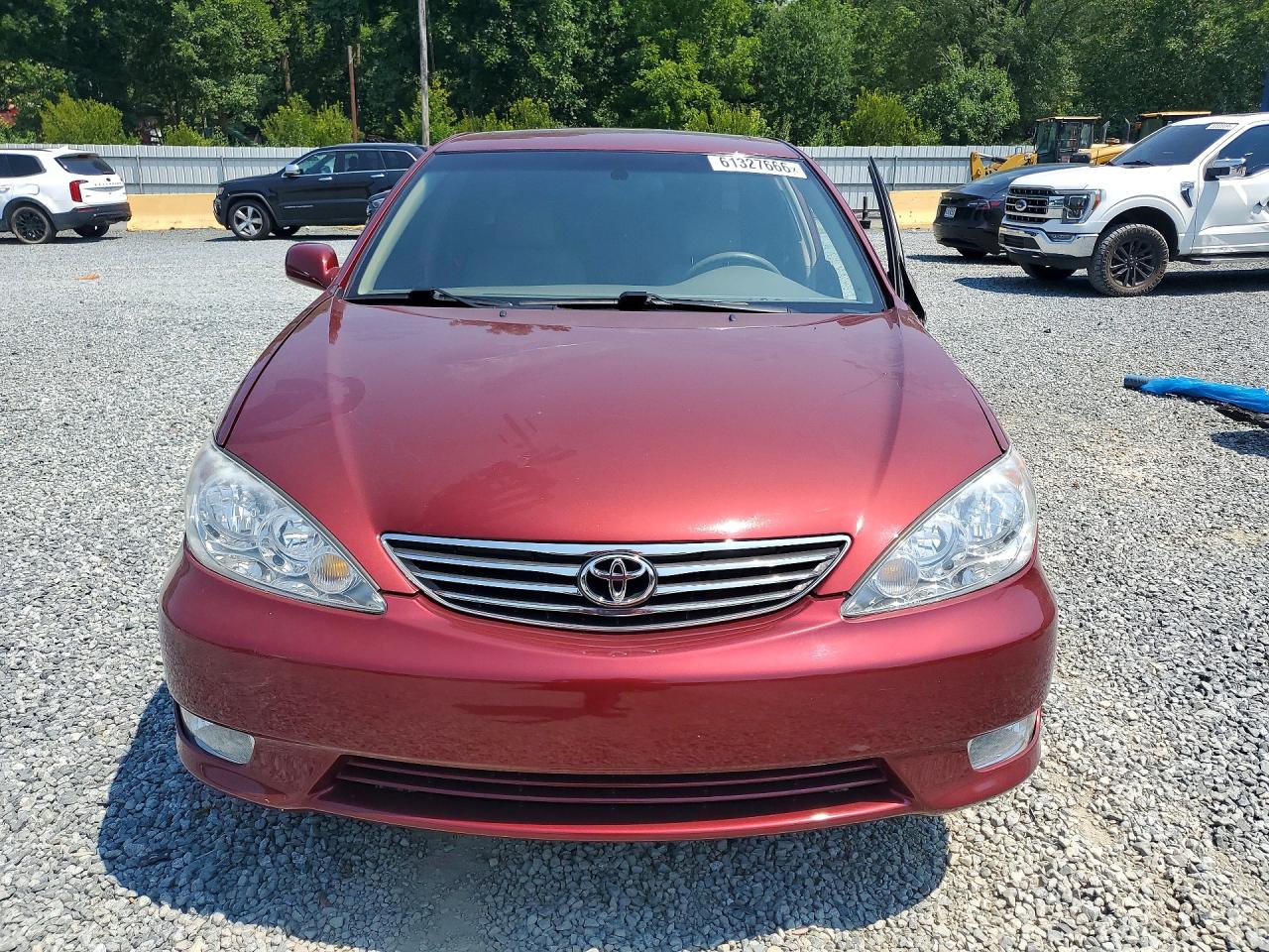 2005 Toyota Camry Xle V6 Red vin: 4T1BF32K35U094684