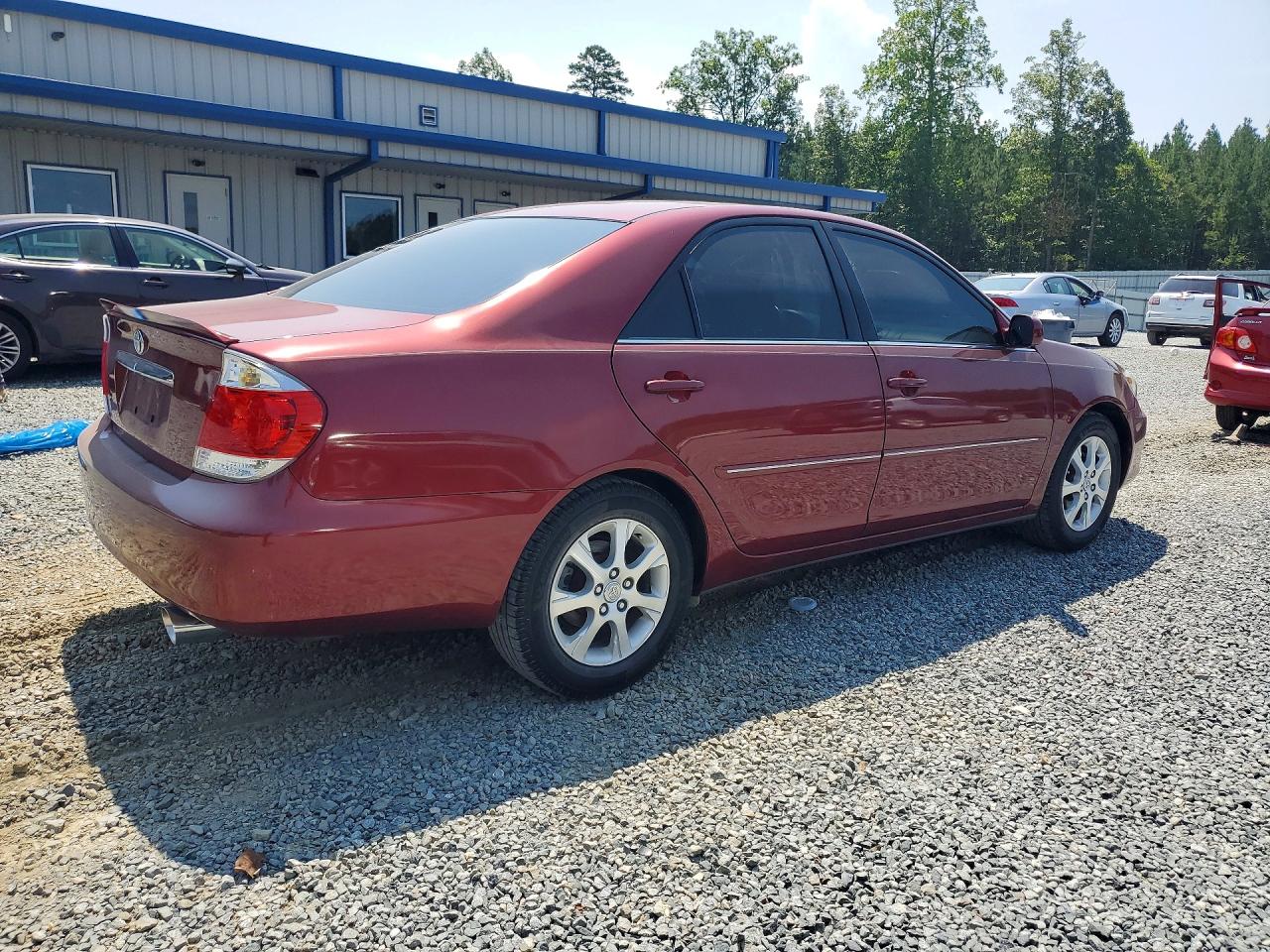 2005 Toyota Camry Xle V6 Red vin: 4T1BF32K35U094684