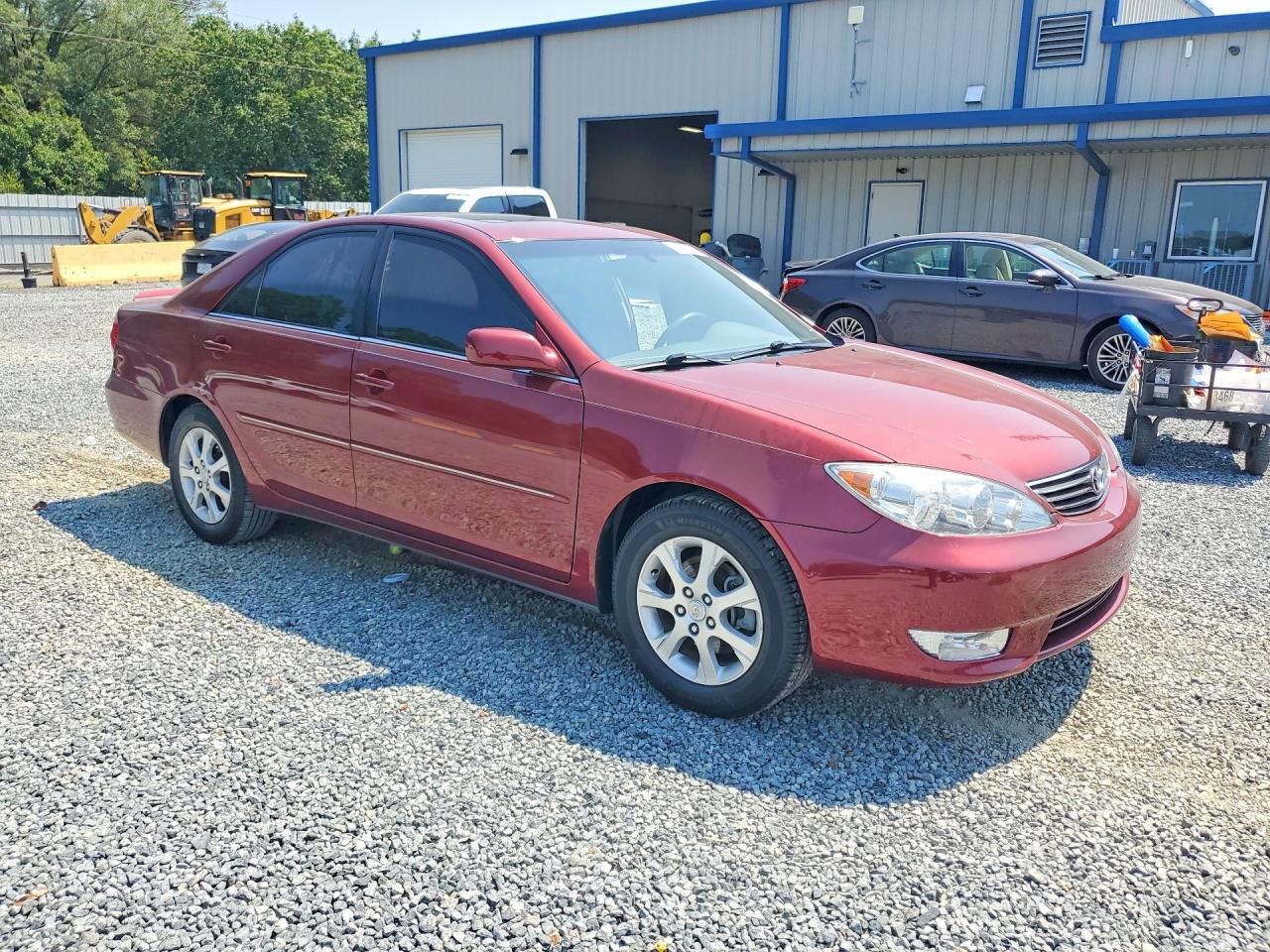2005 Toyota Camry Xle V6 Red vin: 4T1BF32K35U094684